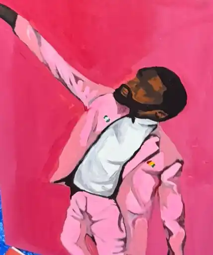 Pink Rainfall IV - SOLD