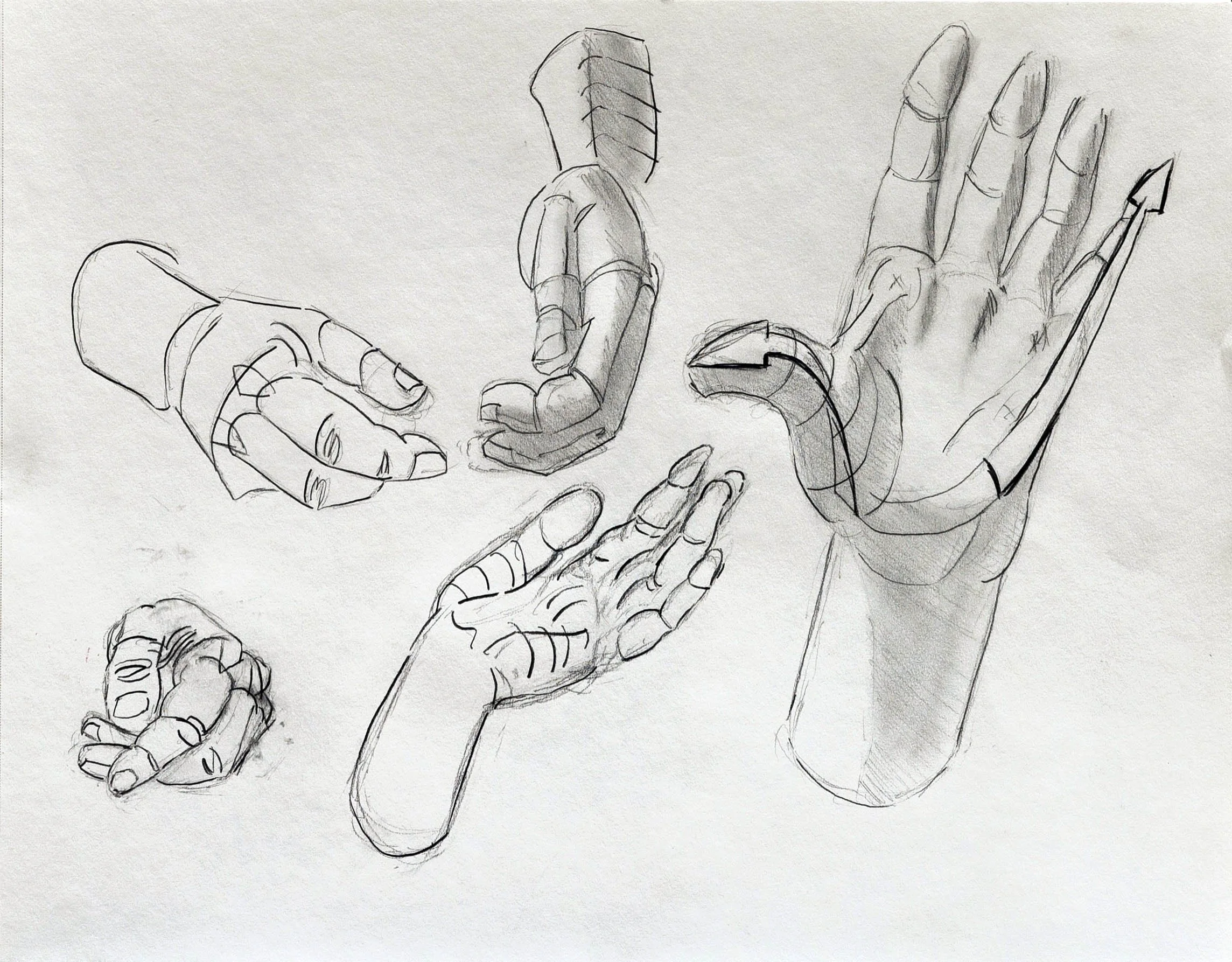 Figure Drawing - Hands and feet