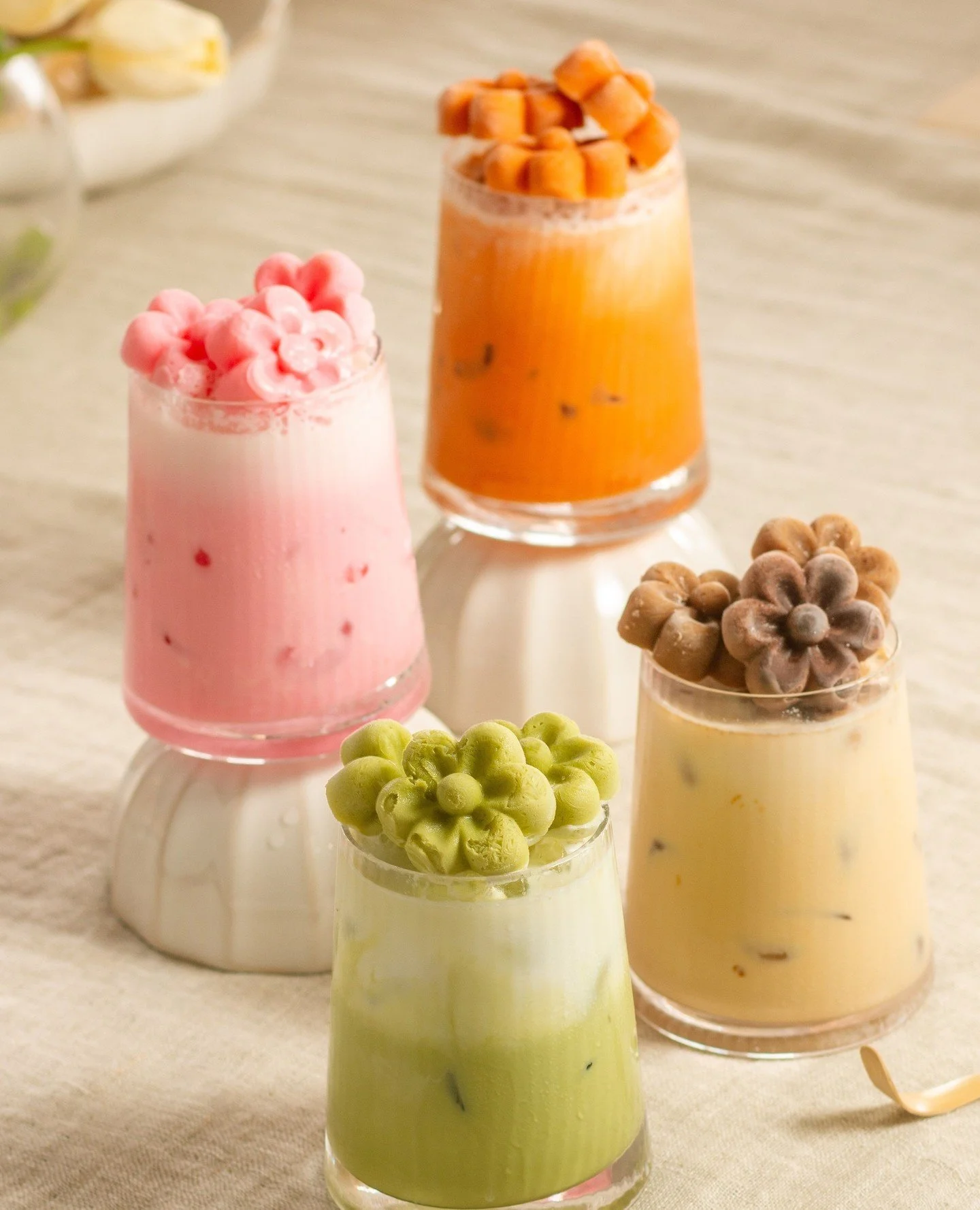 From a refreshing Classic Iced Tea to Thai Pink Milk, Thai Creamy Milk Tea, rich chocolate drinks, and a smooth Matcha Latte. Comforting sips made the way Aunty likes it 🥰⁠

⁠Bookings &amp; takeaways: www.auntykatie.com.au/