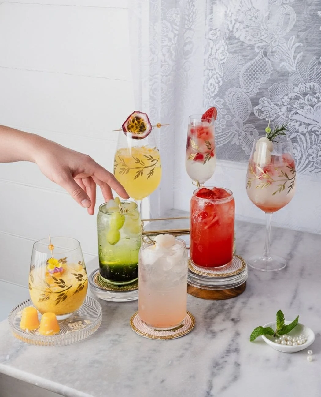 Good food deserves good sips 😌 Fun drinks, easy vibes, and something refreshing for every mood at Aunty Katie.