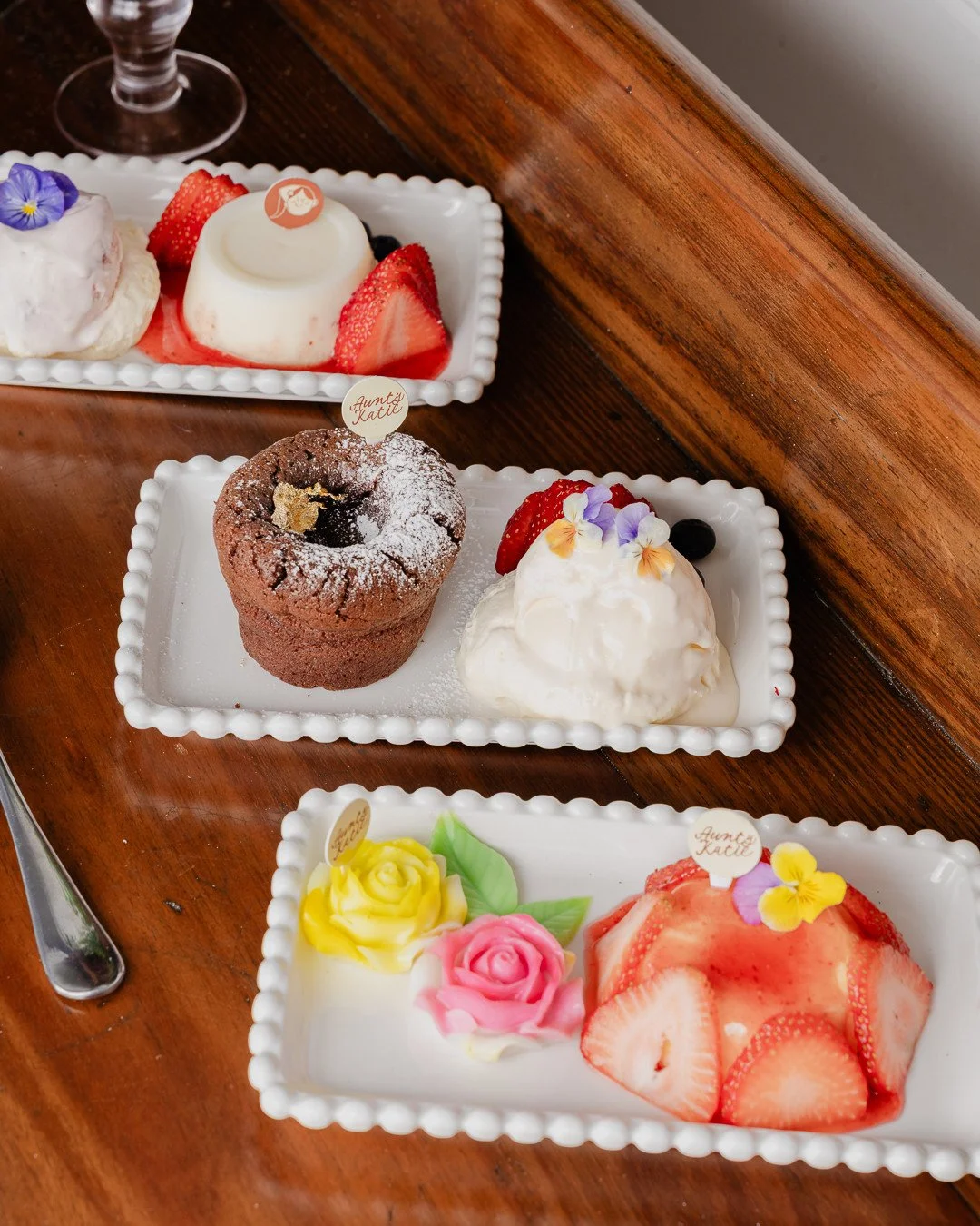 Whether it&rsquo;s cake, panna cotta or something warm and comforting 🥰⁠
Aunty Katie&rsquo;s got the sweet side of things covered too.⁠
⁠
Bookings &amp; takeaways, www.auntykatie.com.au/