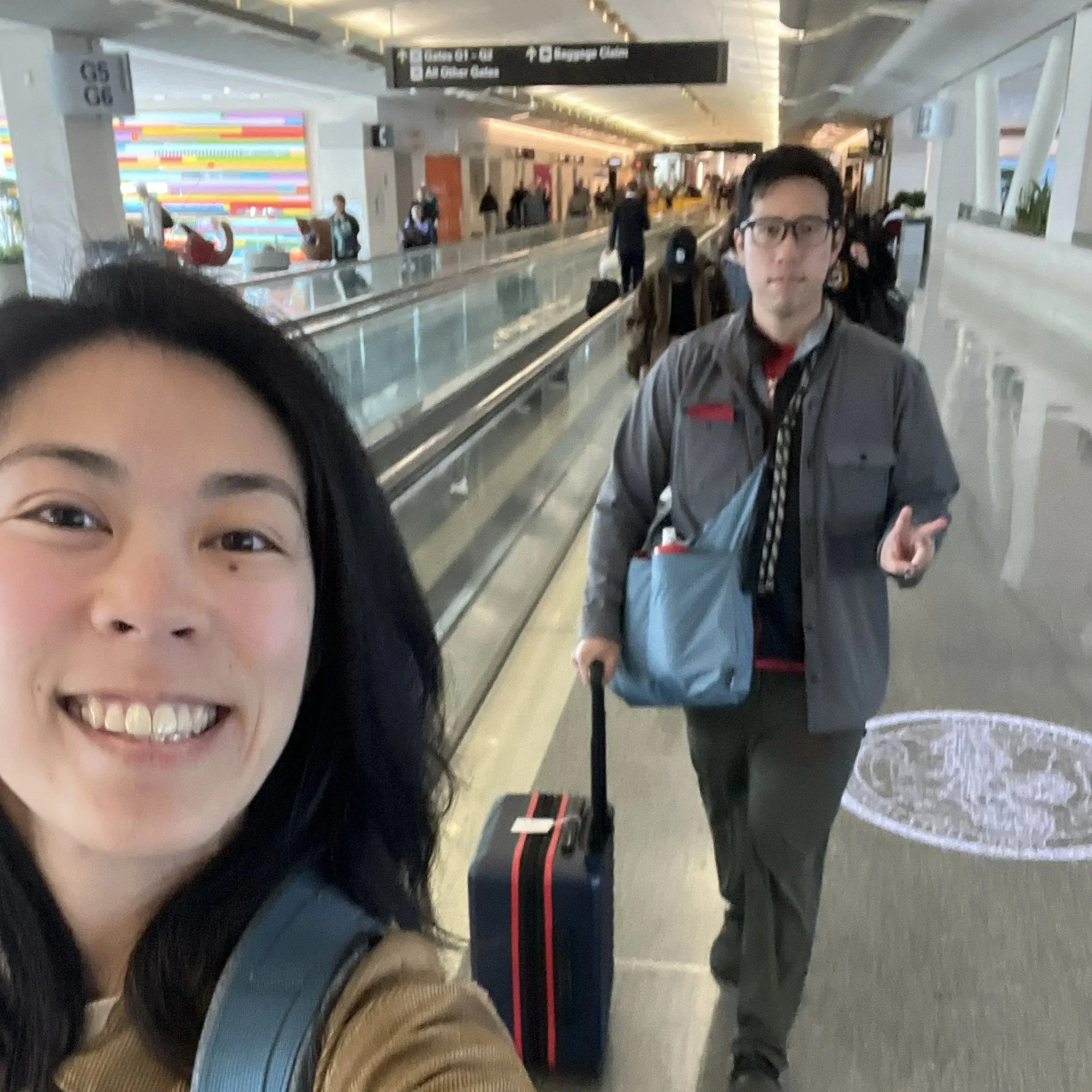 On our way to our Japan Honeymoon, first stop Osaka (KIX)!