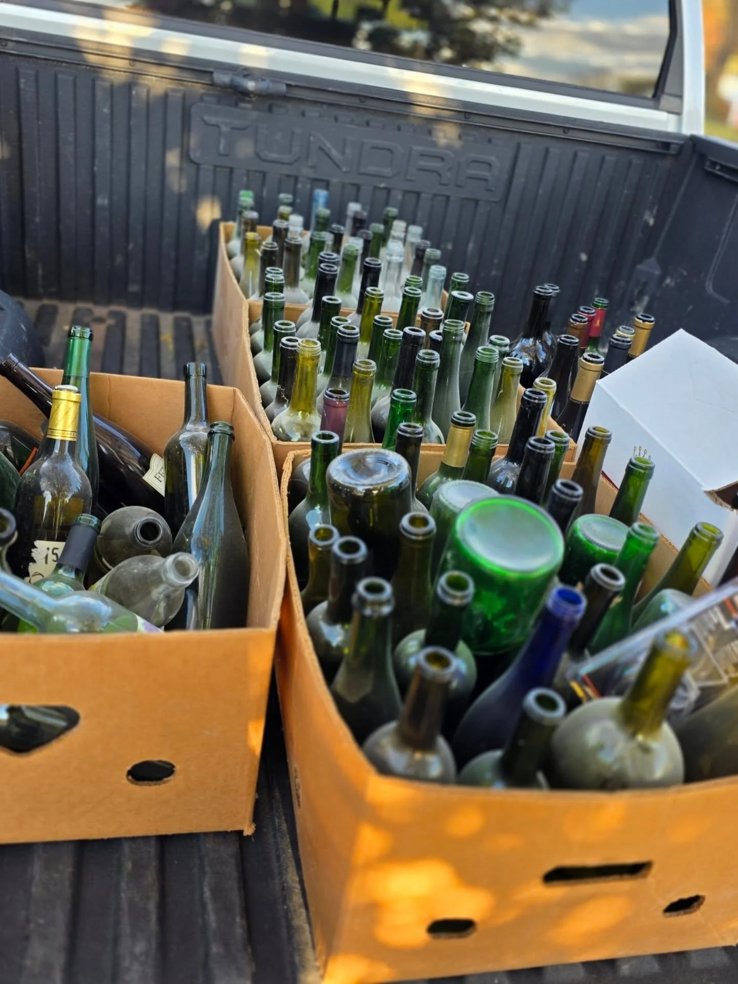 The Process.

A truck bed full of bottles doesn&rsquo;t turn into an #artisan luminaire overnight. Every piece takes hours &mdash; cleaning, cutting, wiring, and finishing &mdash; all by hand. What you see glowing at the end isn&rsquo;t just light; i