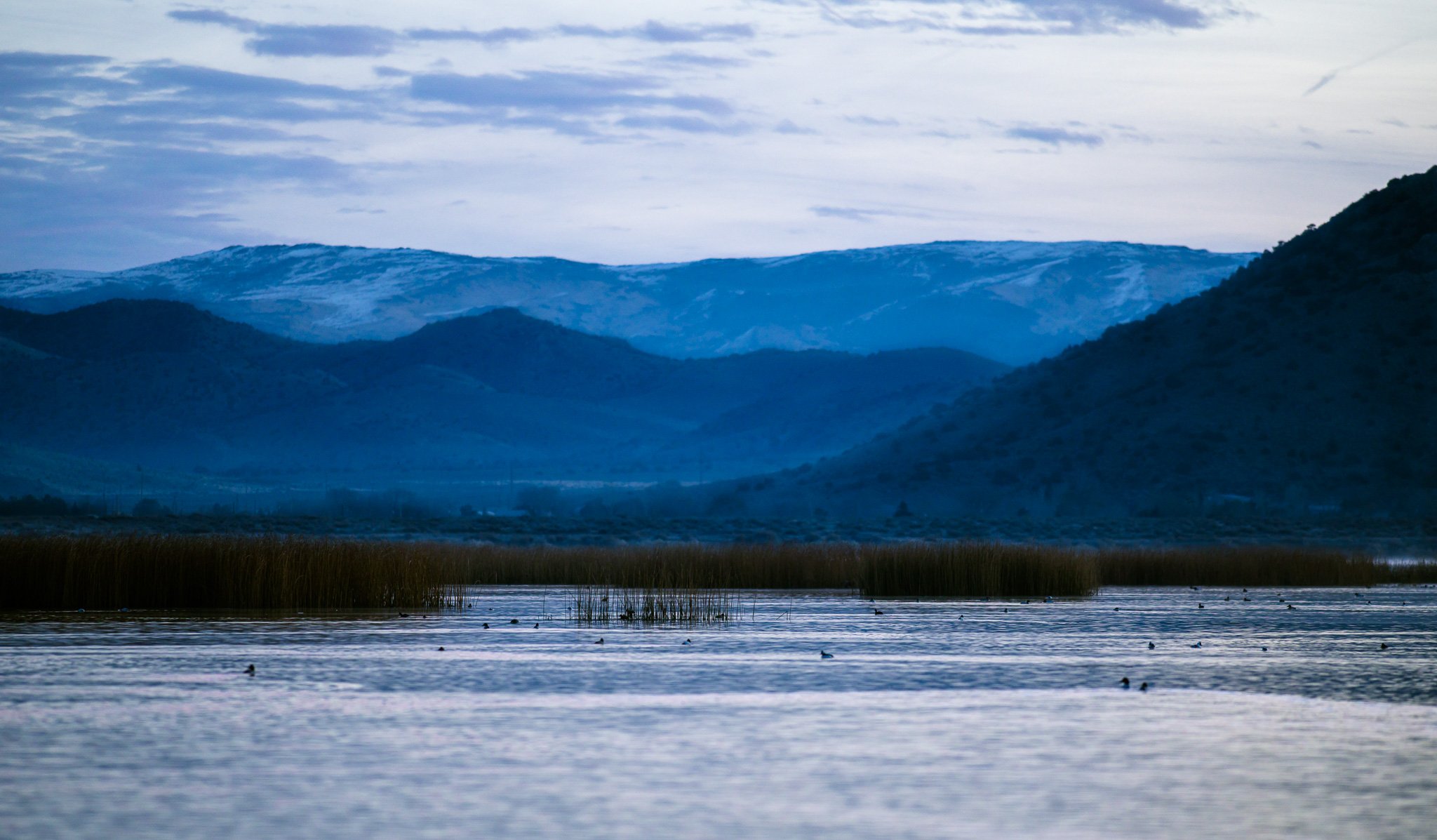 Mountains at Swan Lake