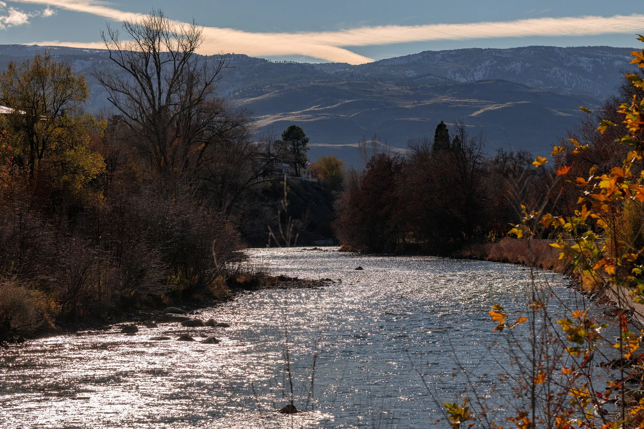 Golden Hour at Truckee River