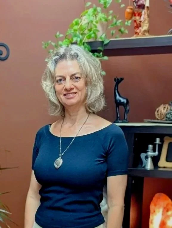 friendly woman, owner and esthetician