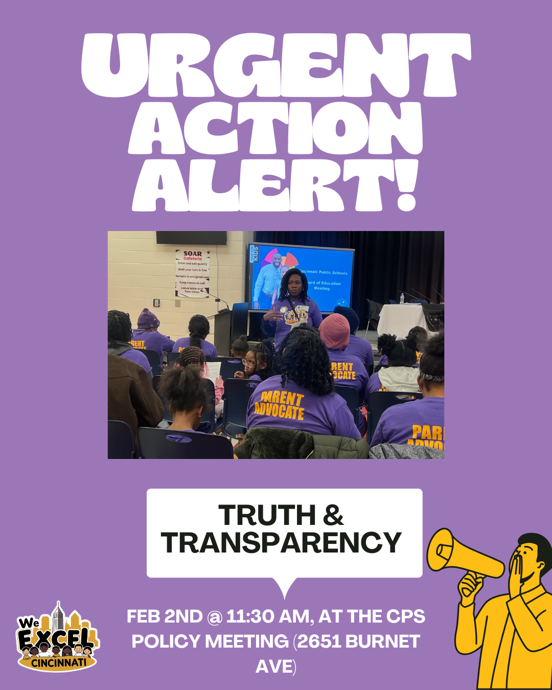 WEC @ CPS Board Policy Committee Meeting