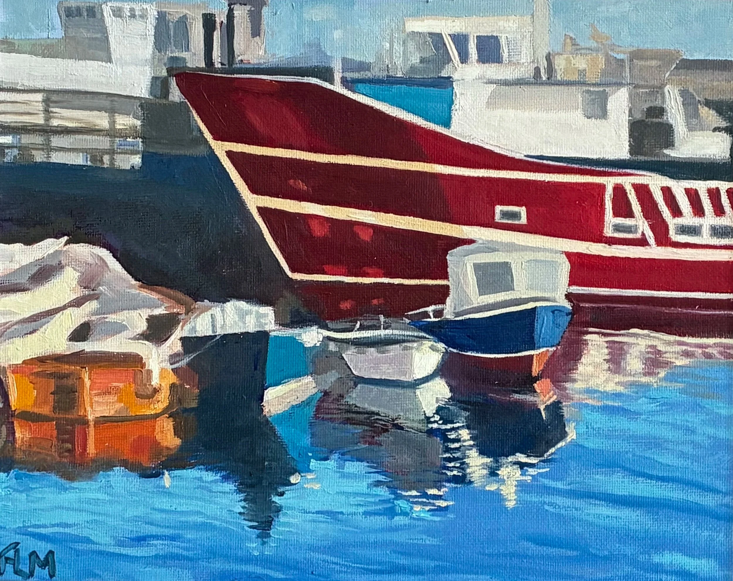 Coffee with a view, Brixham Harbour