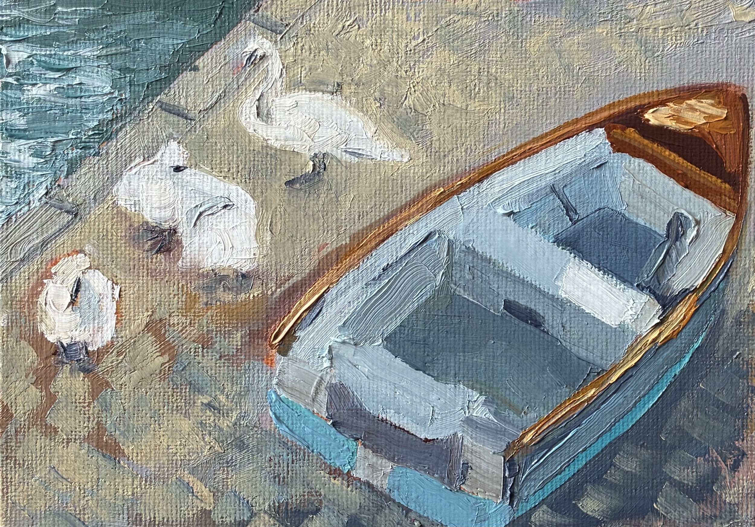 Fine Art Cards: Brixham Swans
