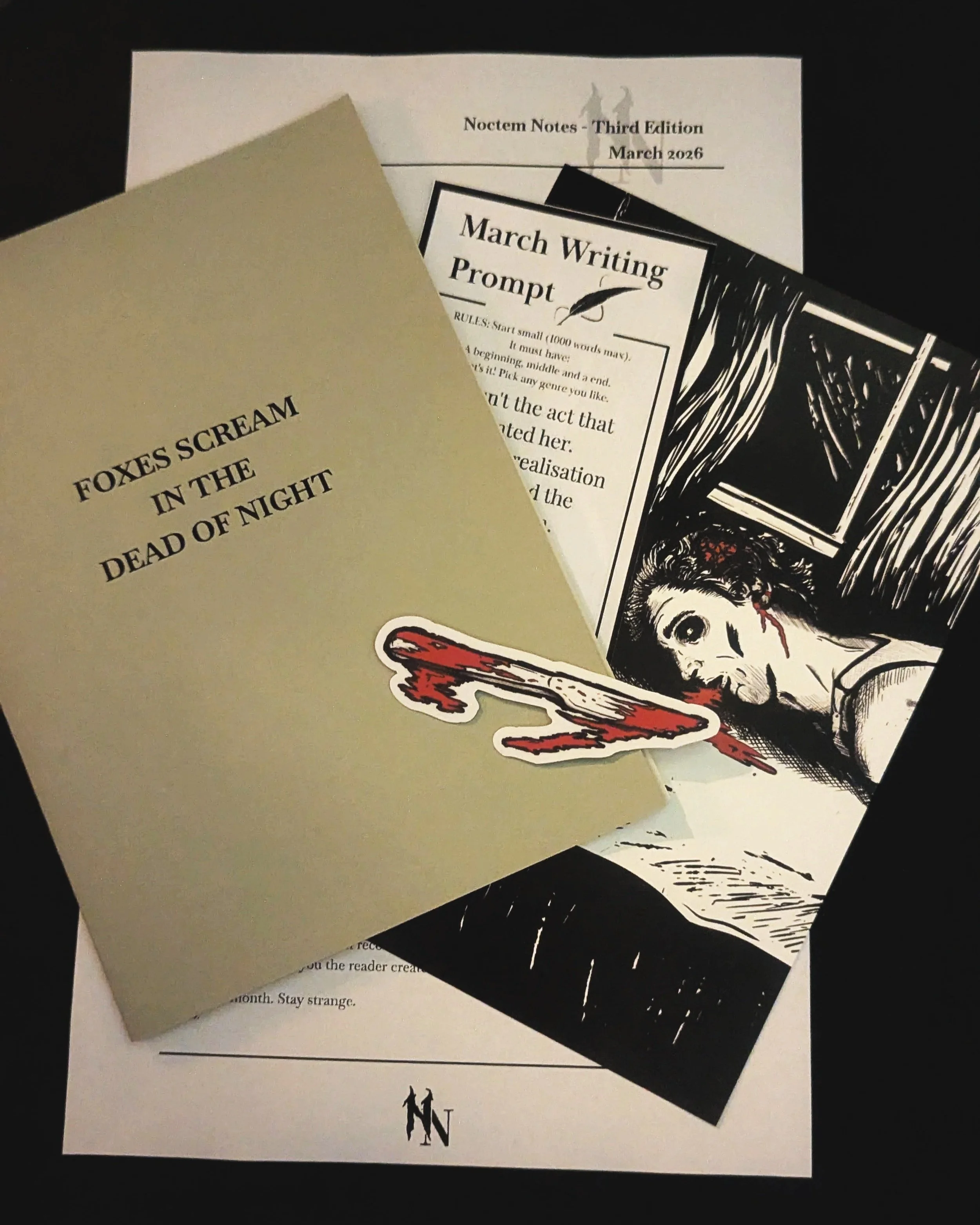 NOCTEM NOTES - MARCH EDITION (CATCH UP)