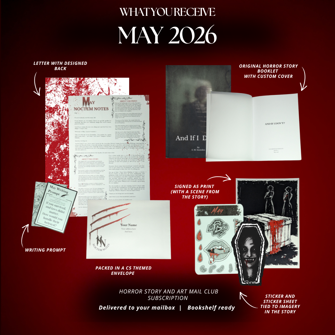 NOCTEM NOTES - MAY EDITION (CATCH UP)