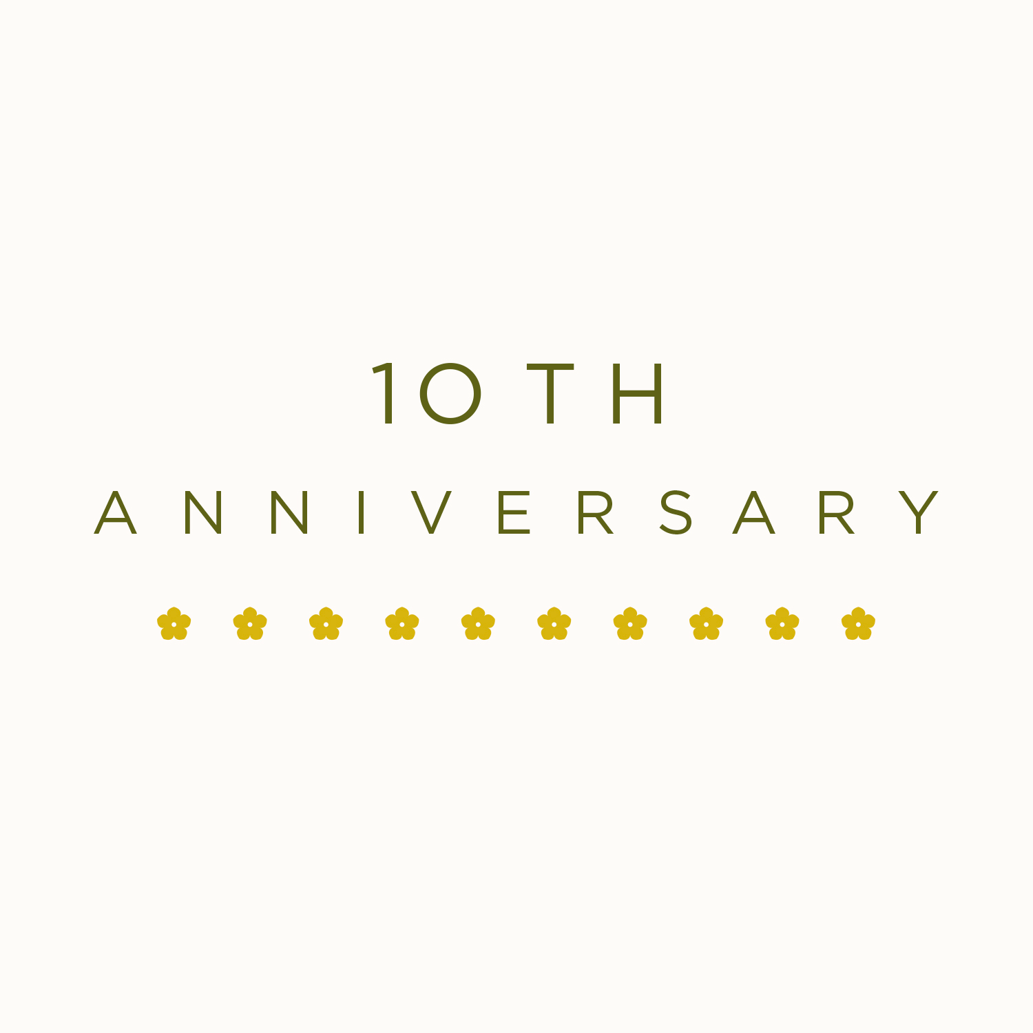 10周年記念 特設WEBページを開設しました！