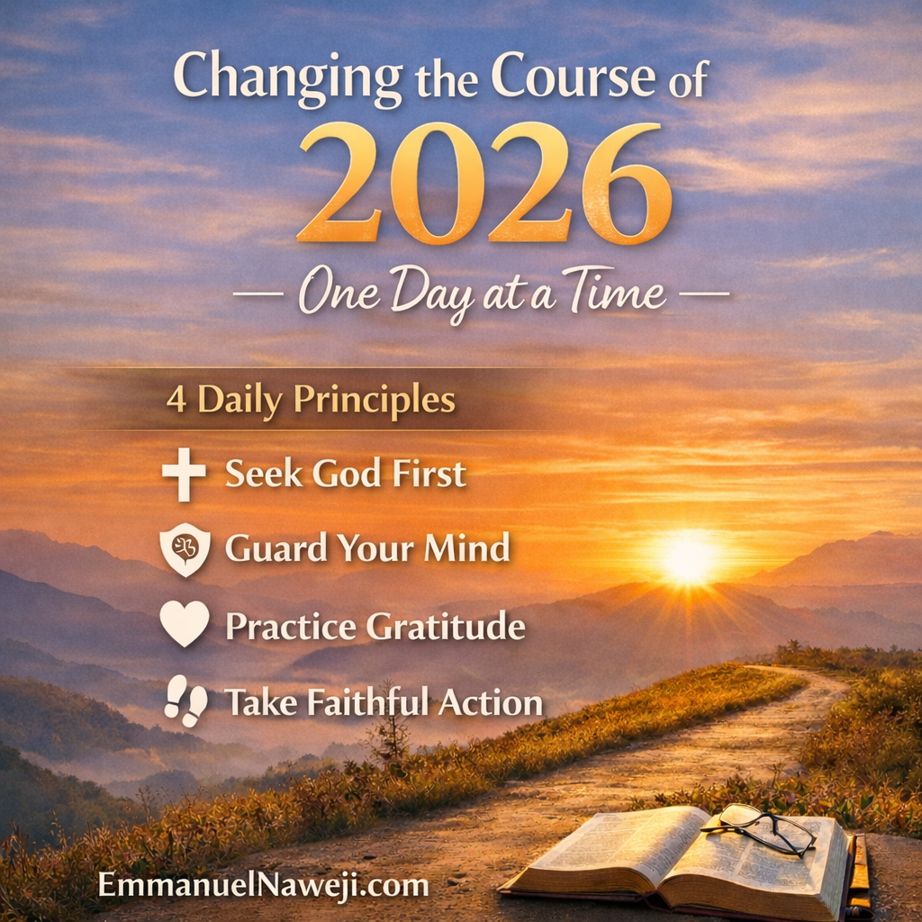 Changing the Course of 2026: One Day at a Time