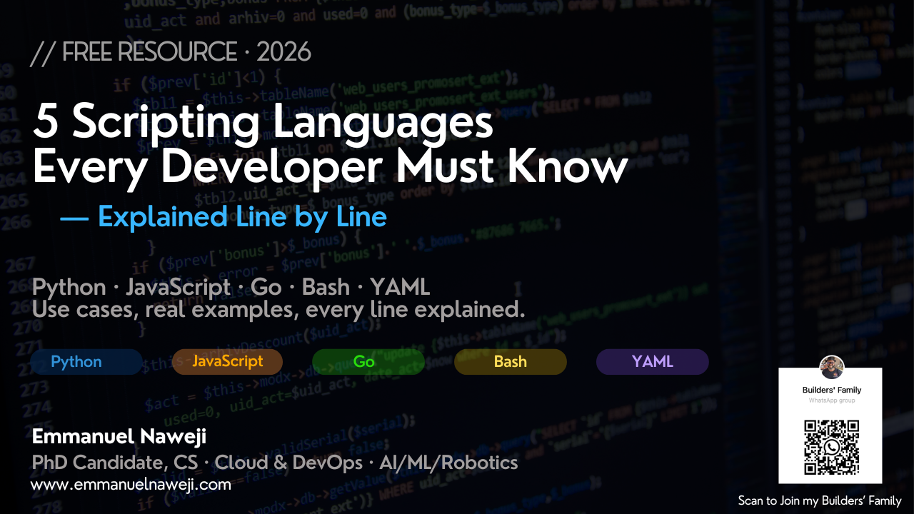 5 Scripting Languages Every Developer Must Know (Free Cheat Sheet Inside)