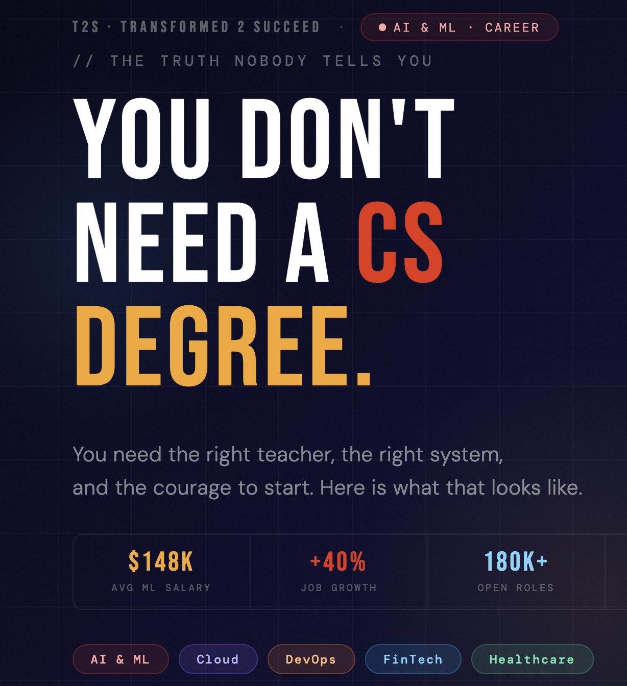 You Don’t Need a CS Degree to Build AI Systems. You Need THIS!