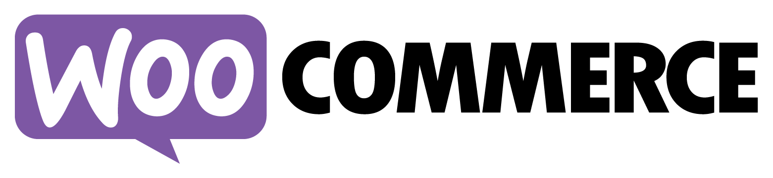 Purple speech bubble with white text that says "WOO".