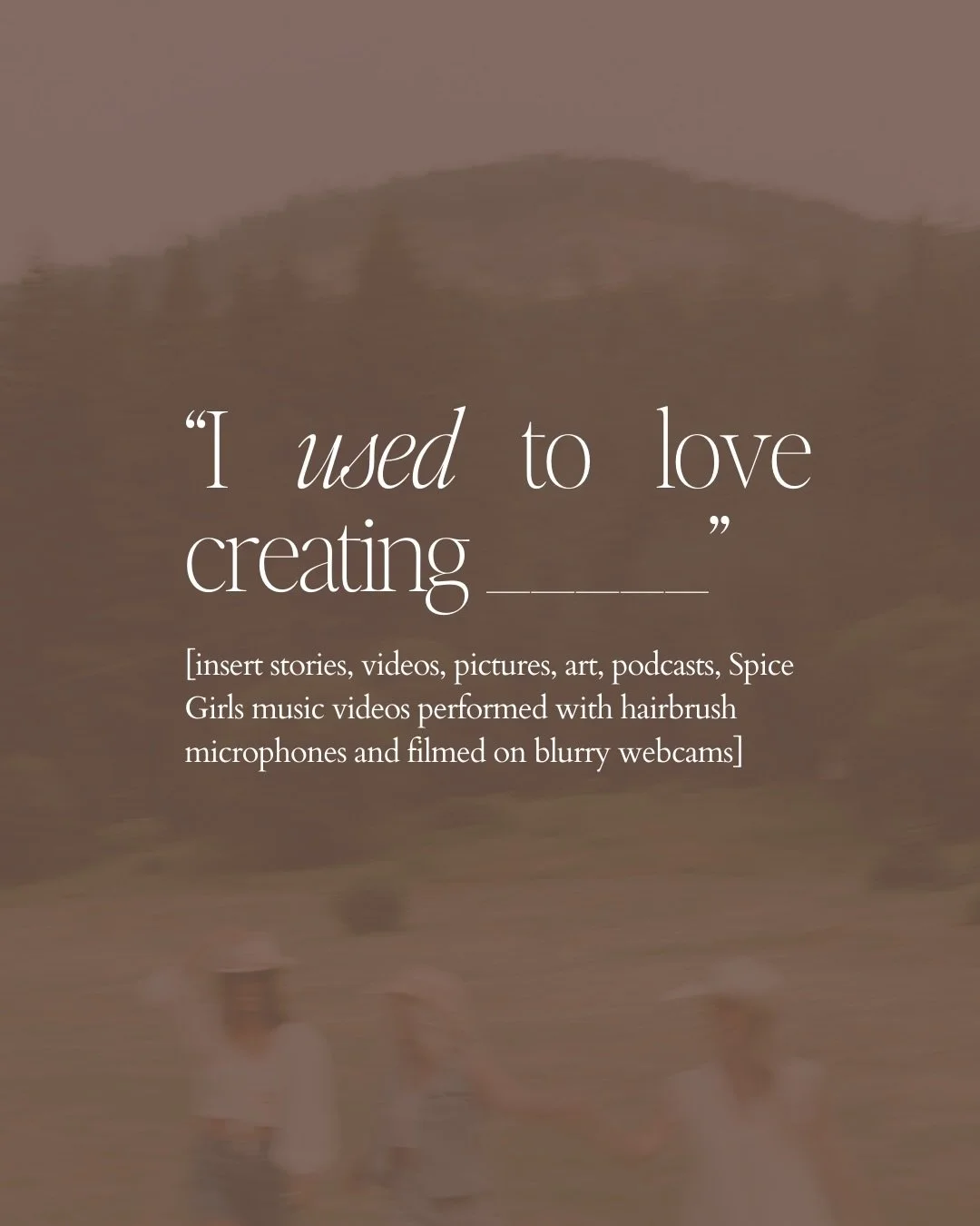 I used to love writing. 

And it&rsquo;s because I didn&rsquo;t really care what words were filling the page.

As soon as I entered the corporate world, I lost my love of words. 

Or rather the love was worn down with every rejection email, SEO optim