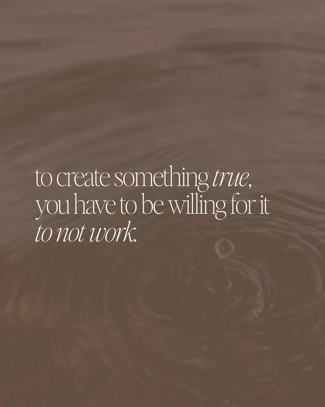 If everything you create has to turn into brilliance that captures what you do perfectly and sells out your work every single time, then you aren&rsquo;t residing in creative freedom. 

You&rsquo;re trapped in a creative cage.

Probably the same one 