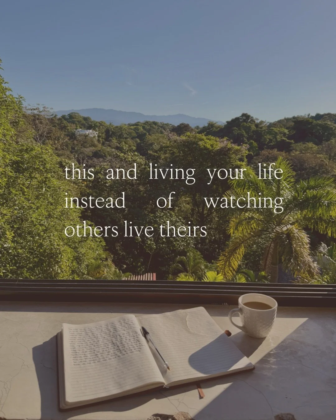 There&rsquo;s nothing revolutionary about life outside of social media. 

There&rsquo;s no dramatic breakthrough. 

There&rsquo;s no wild insight. 

There&rsquo;s just what we&rsquo;ve always known, but sometimes forget in the scroll