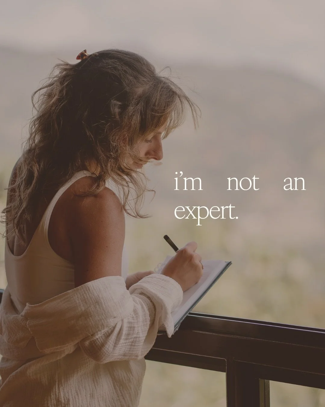 I have such a funny relationship with the word &ldquo;expert&rdquo;

I remember a client once wrote on a testimonial &ldquo;you&rsquo;re the real deal in an industry full of BS&rdquo; and it made me laugh out loud. 

It also made me say &ldquo;thank 