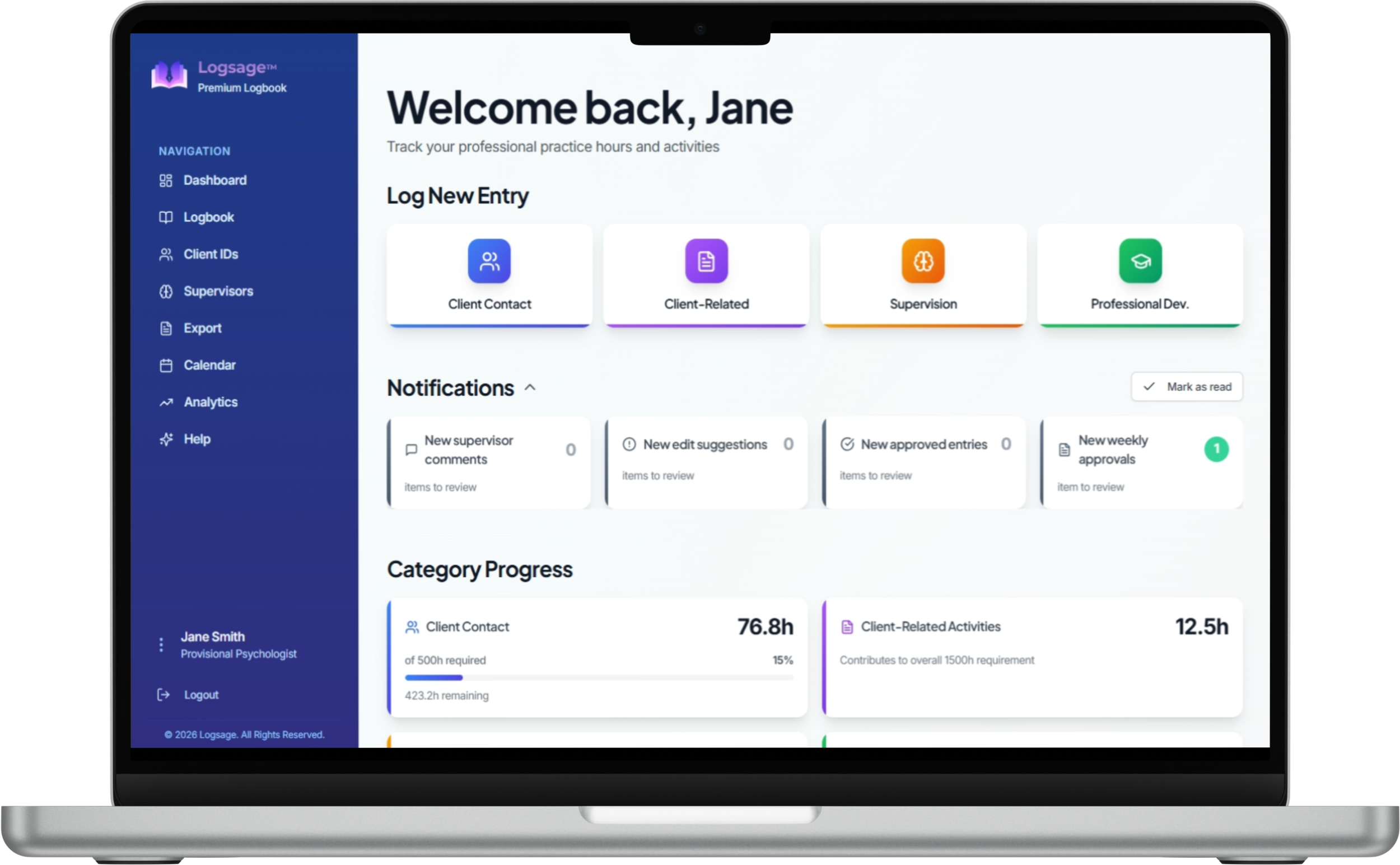 Ahpra Logbook for 5+1 Interns, Psychologists & Supervisors