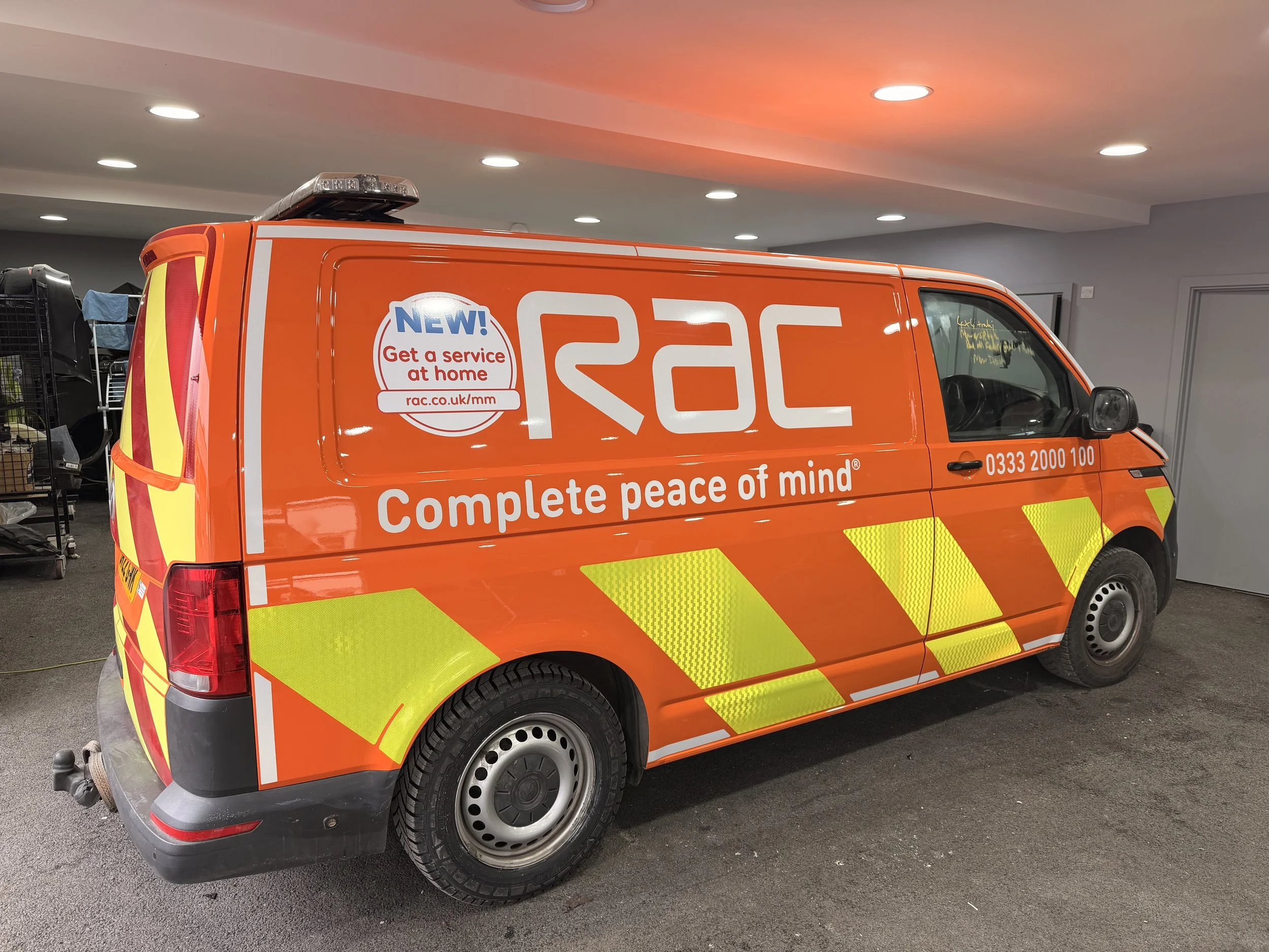 rac van sign writing repair