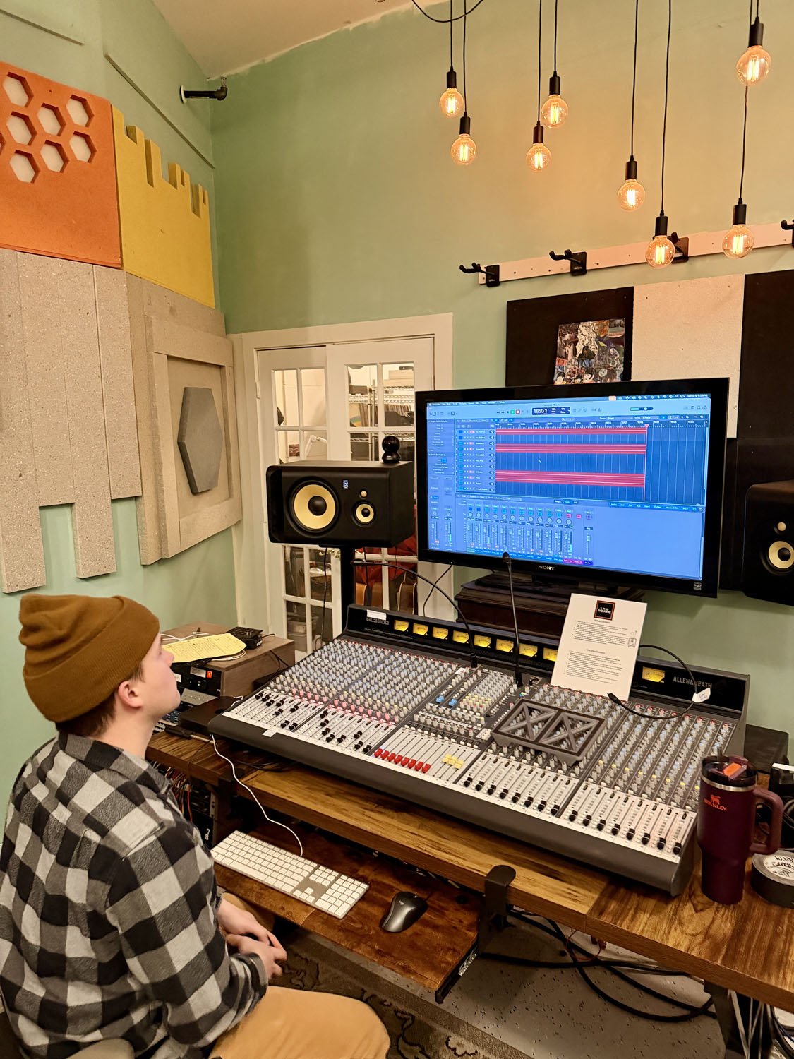 Allen and Heath console