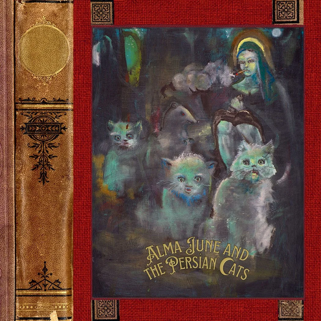 Album art design including artwork photo