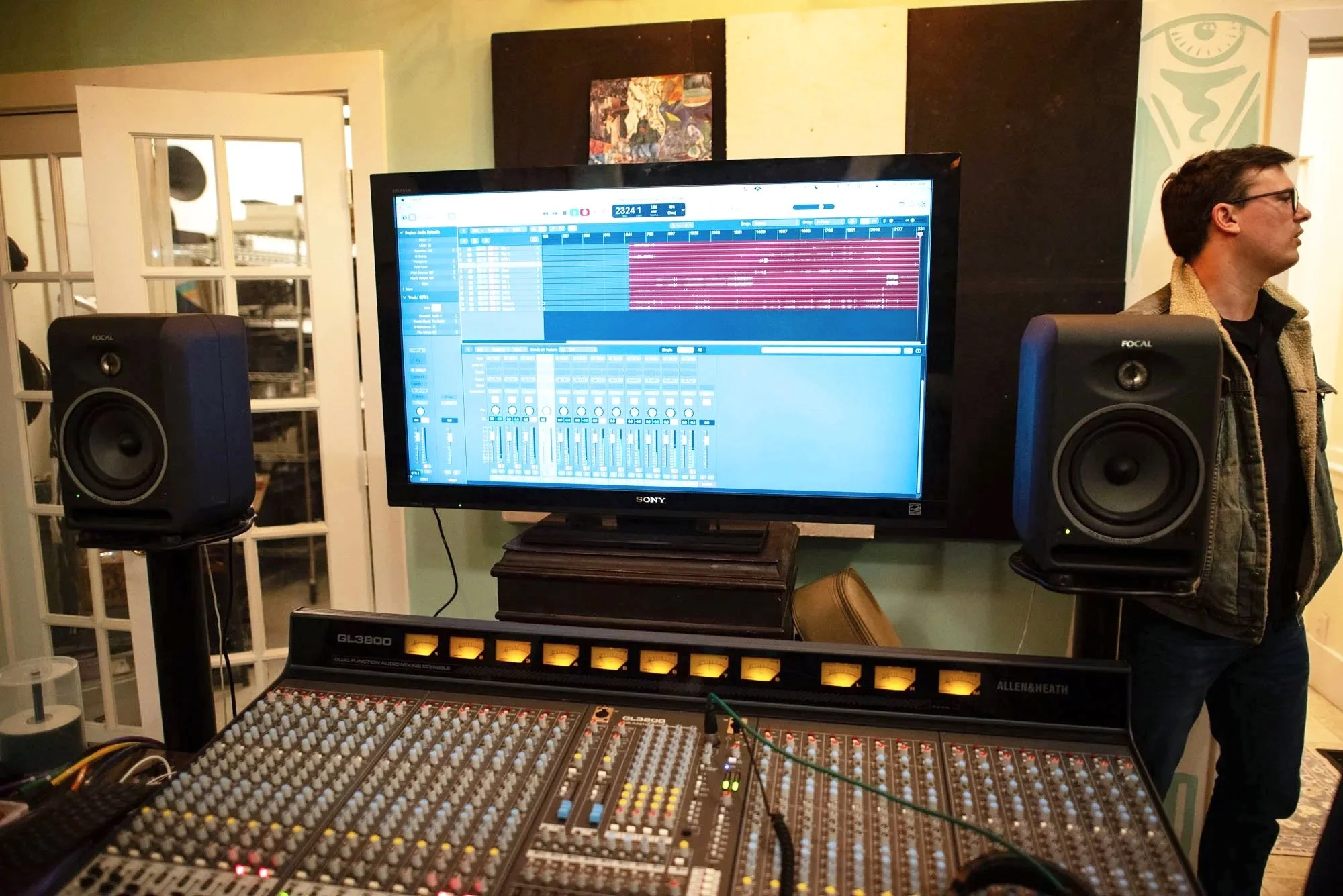 Audio engineering at the square