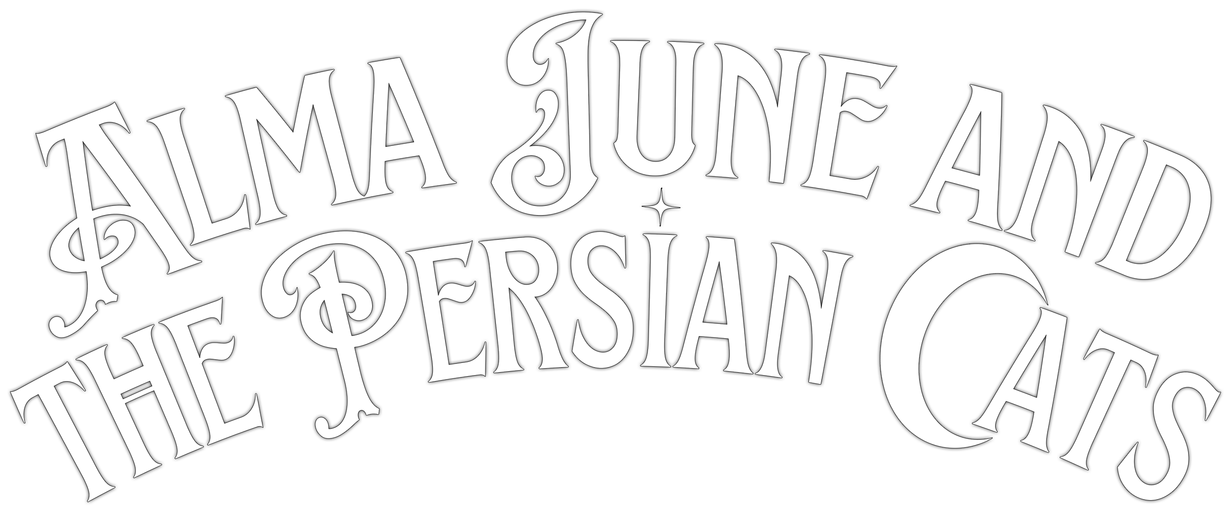 Alma June and the Persian Cats logo