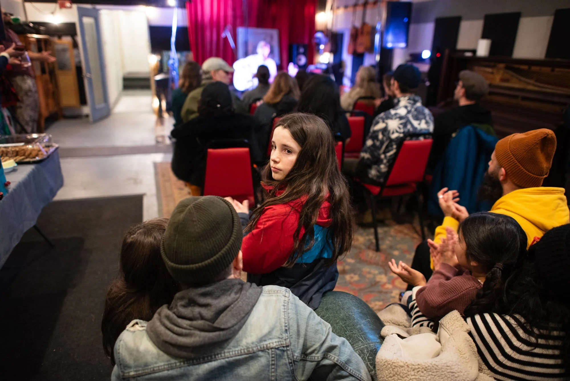 Audience at the square