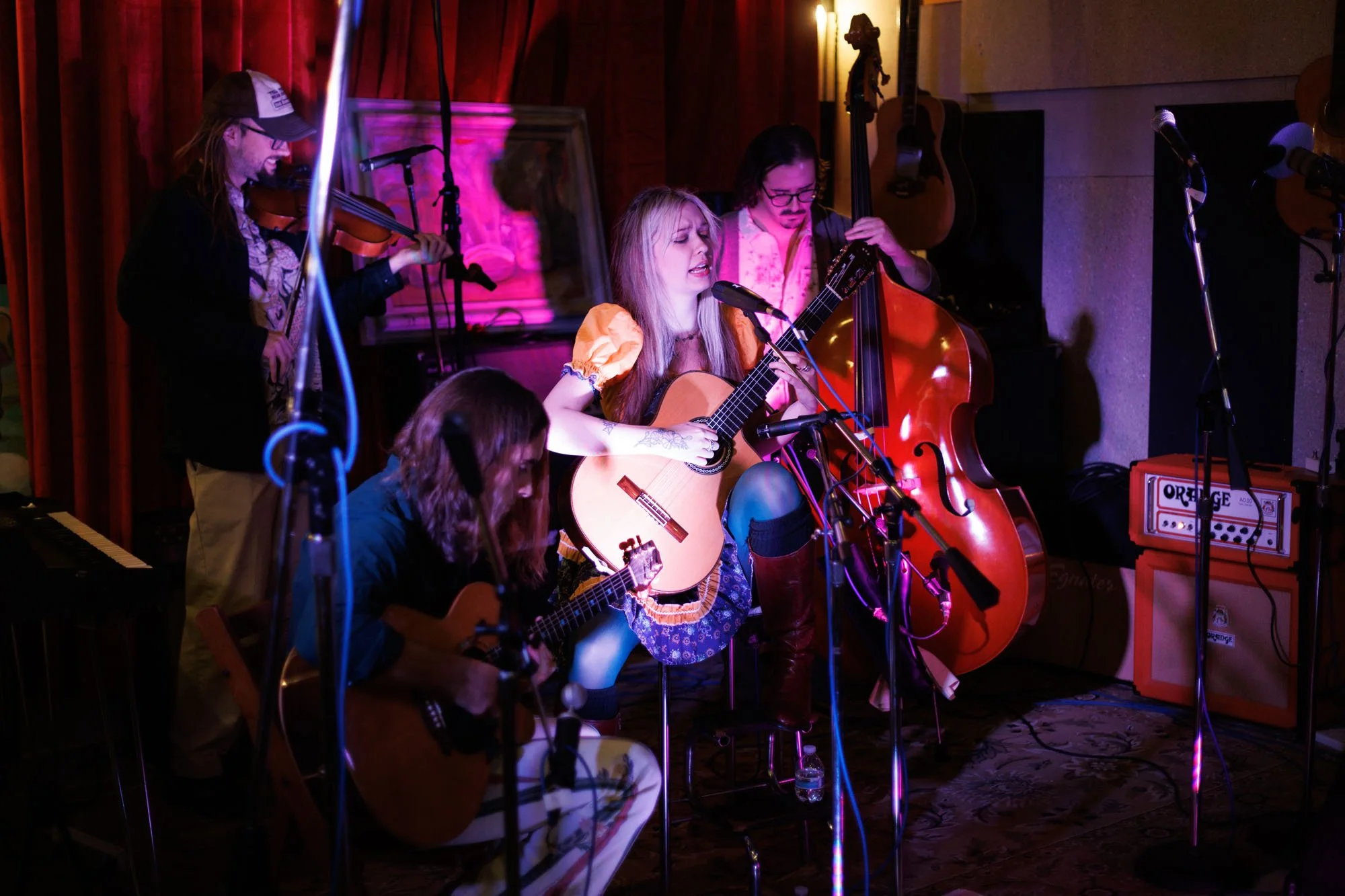 Alma June at the square