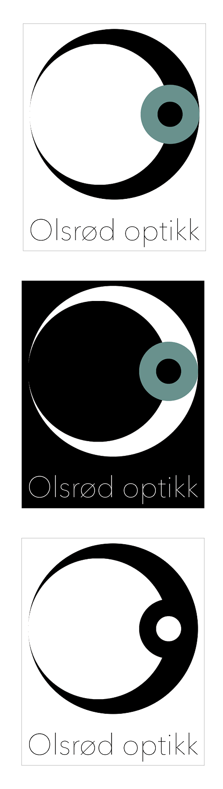 Olsrød Optikk logo.
