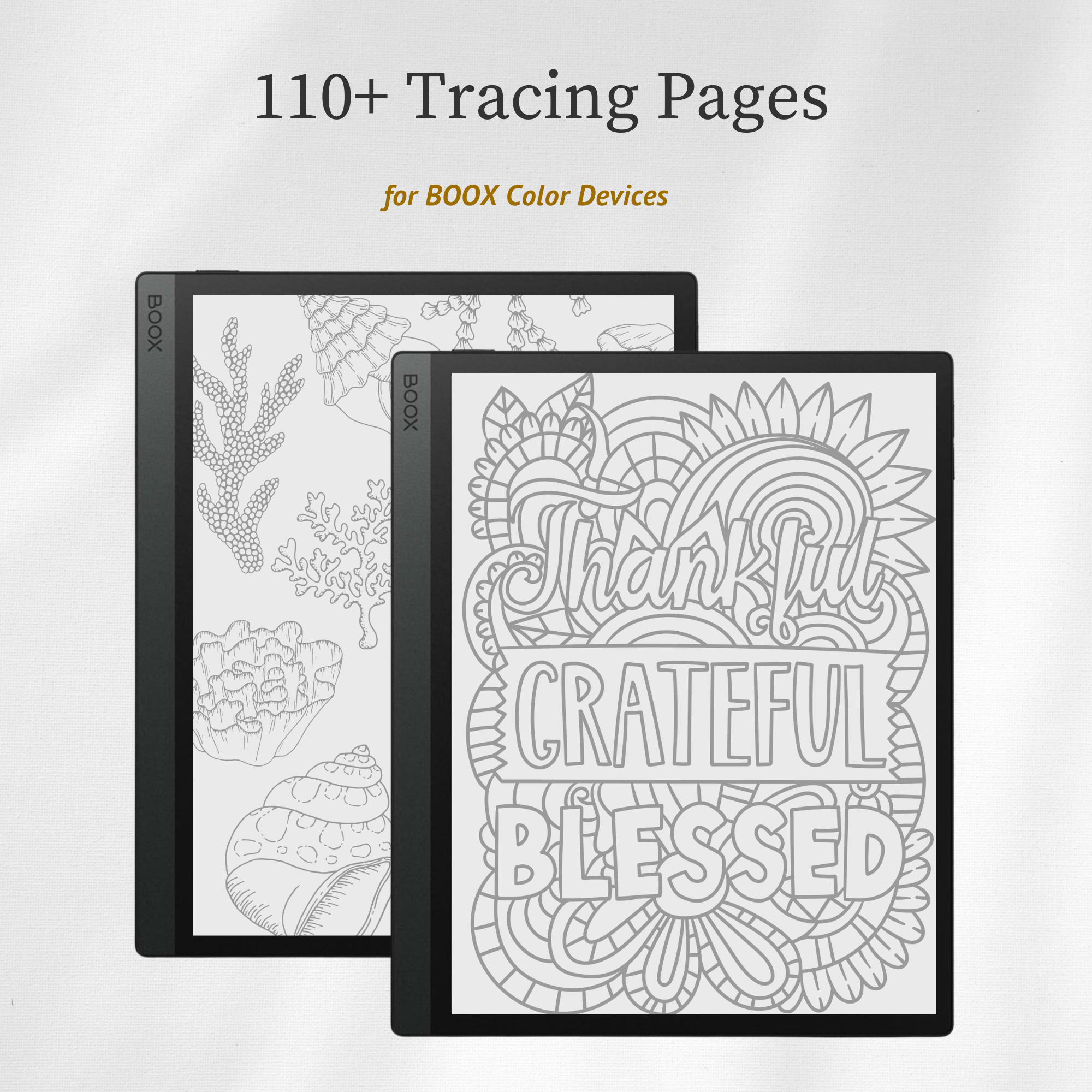 Tracing Book Bundle for BOOX