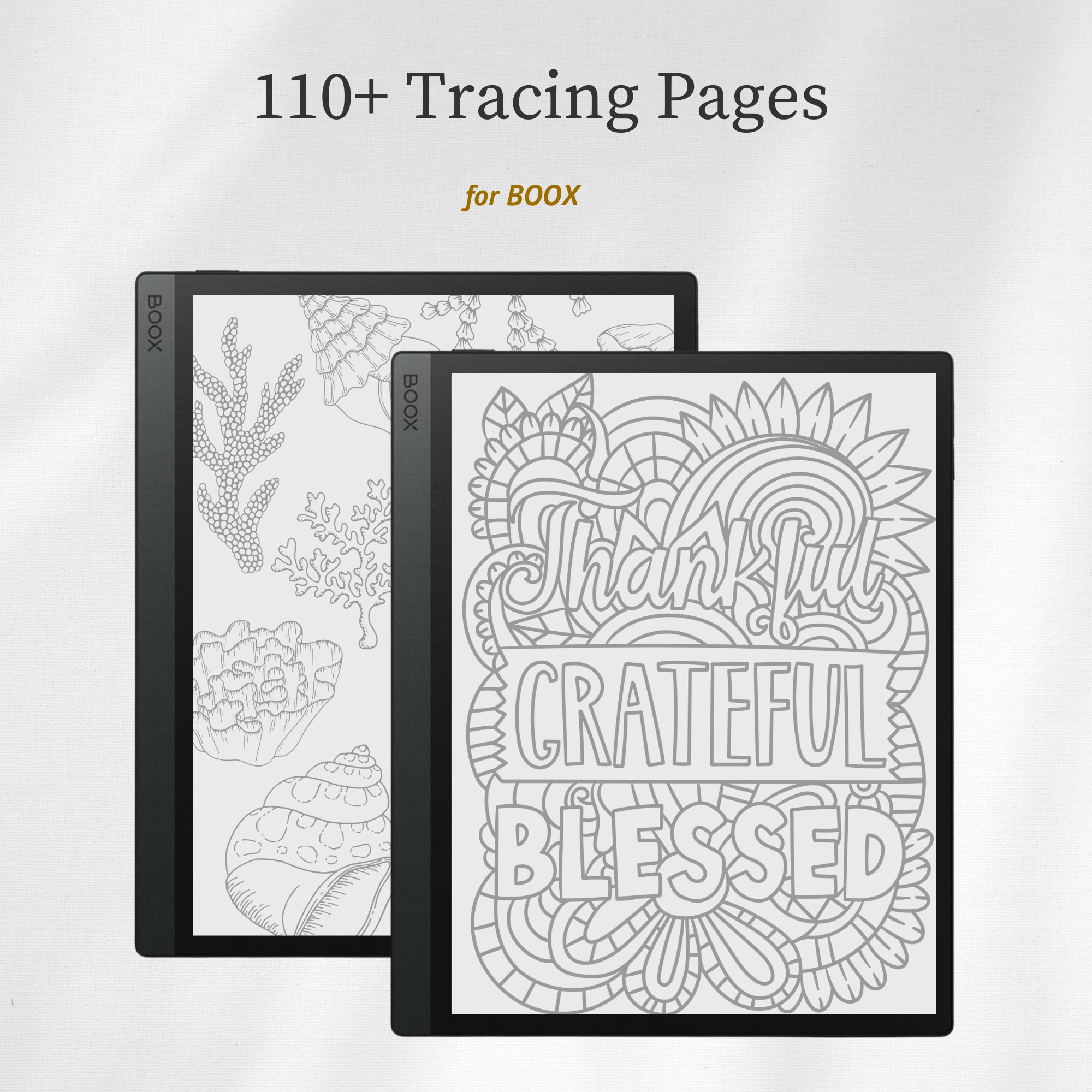 Tracing Book Bundle for BOOX