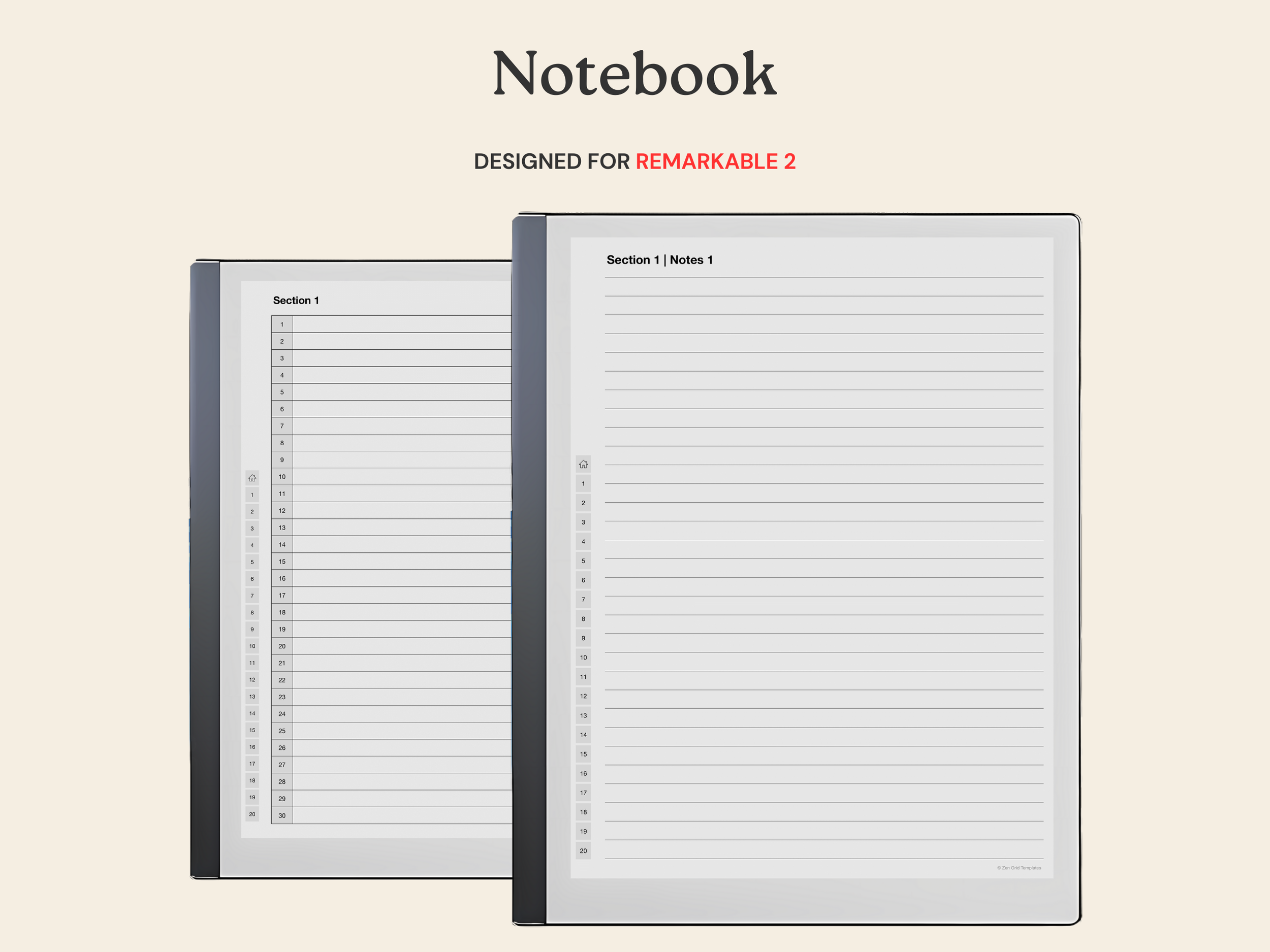 Notebook reMarkable 2