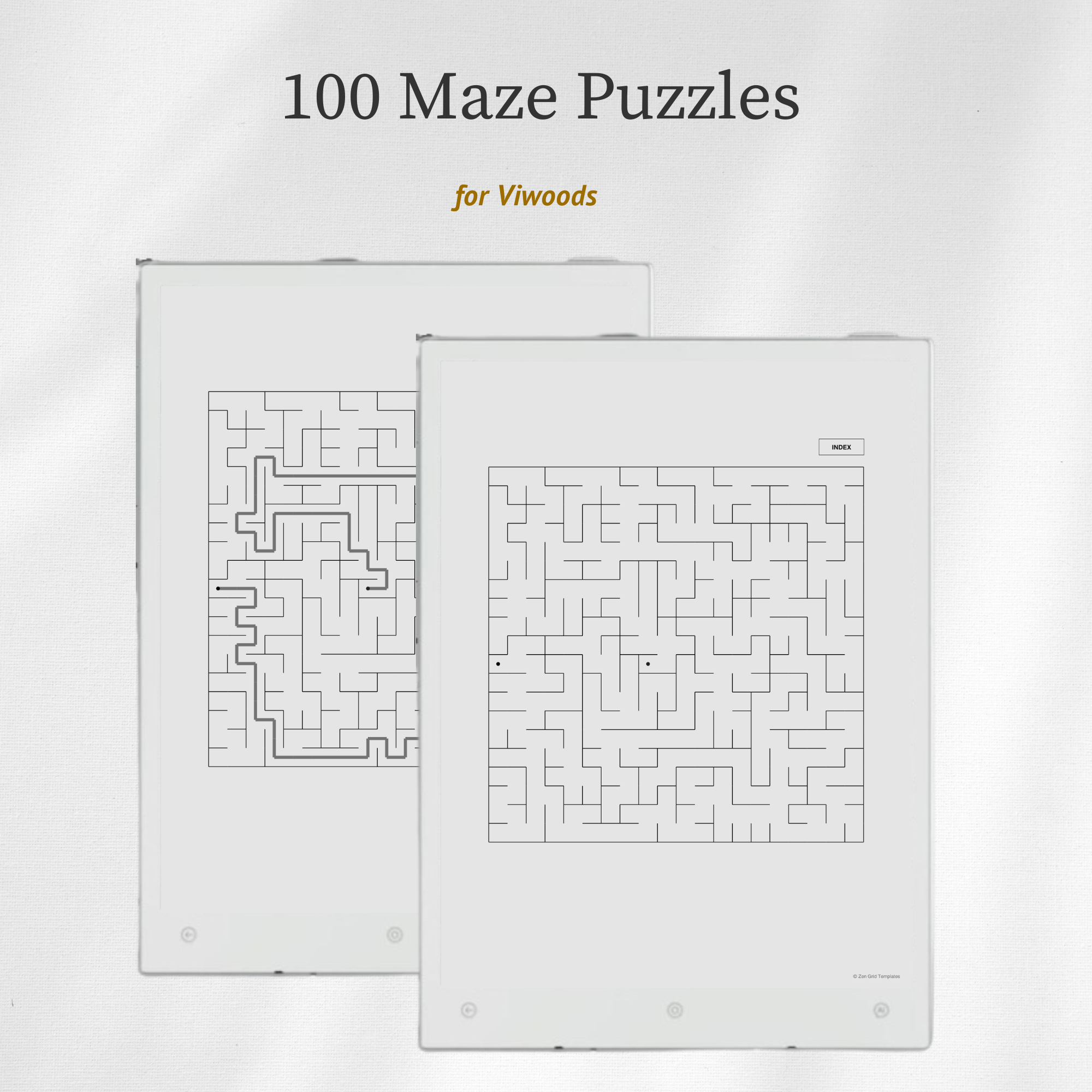 Maze Puzzle for Viwoods