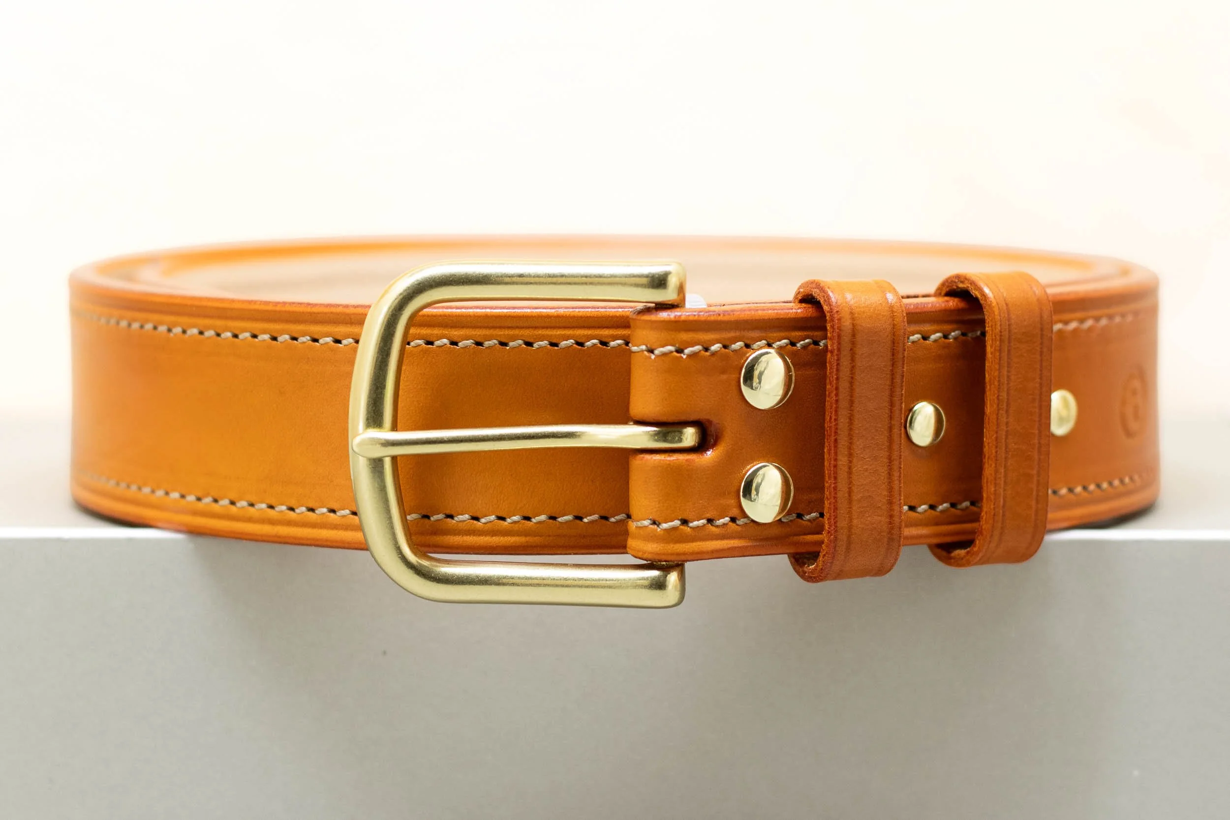 Colour Belt - Half Buckle 38mm - Orange