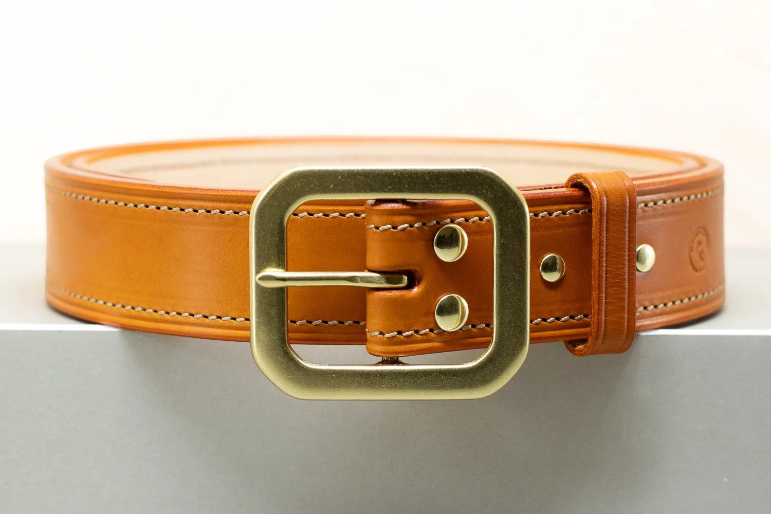 Colour Belt - Square Buckle 38mm - Orange