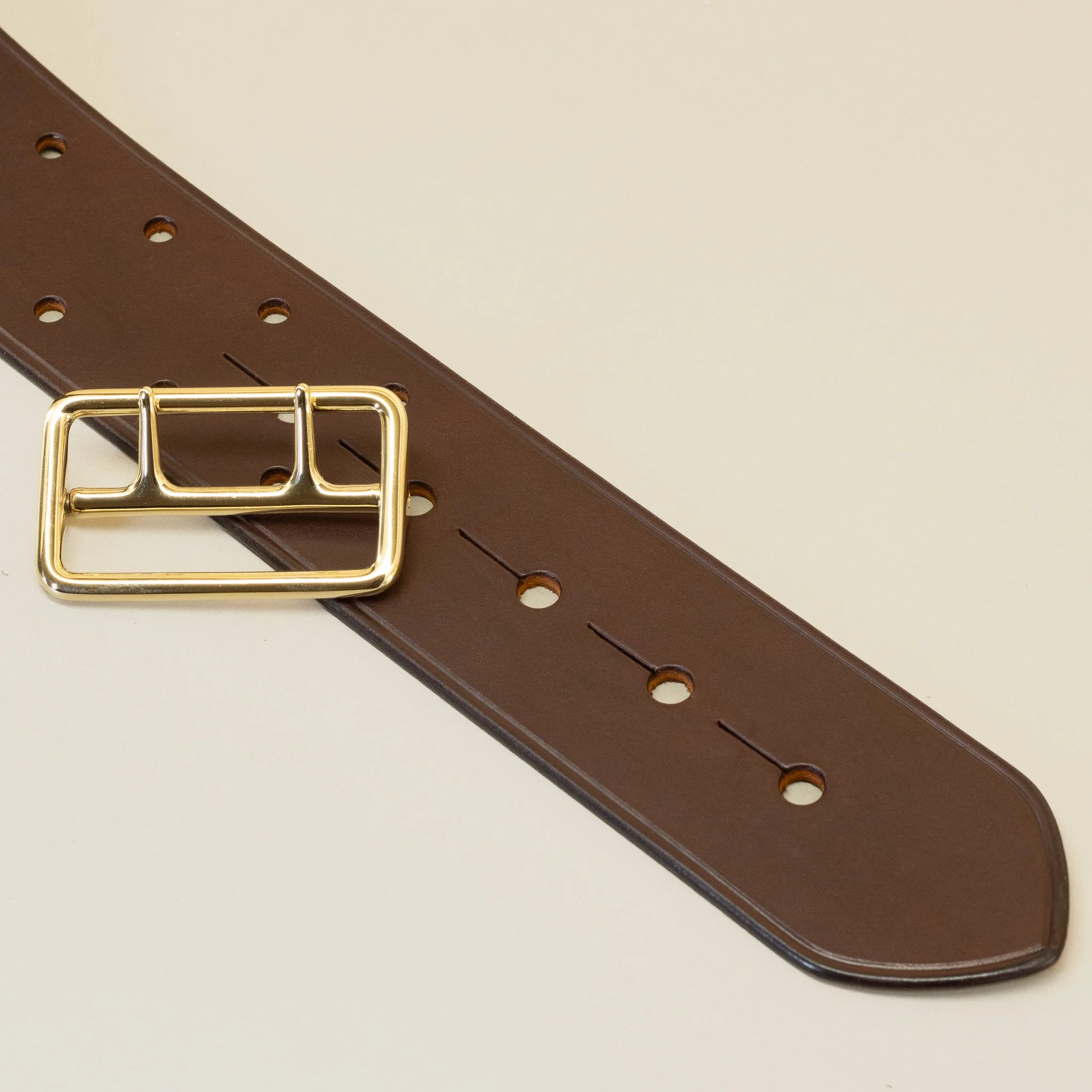 Australian defence specification sam browne sword belt dark brown