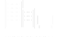 Outline of city buildings and a billboard on a street