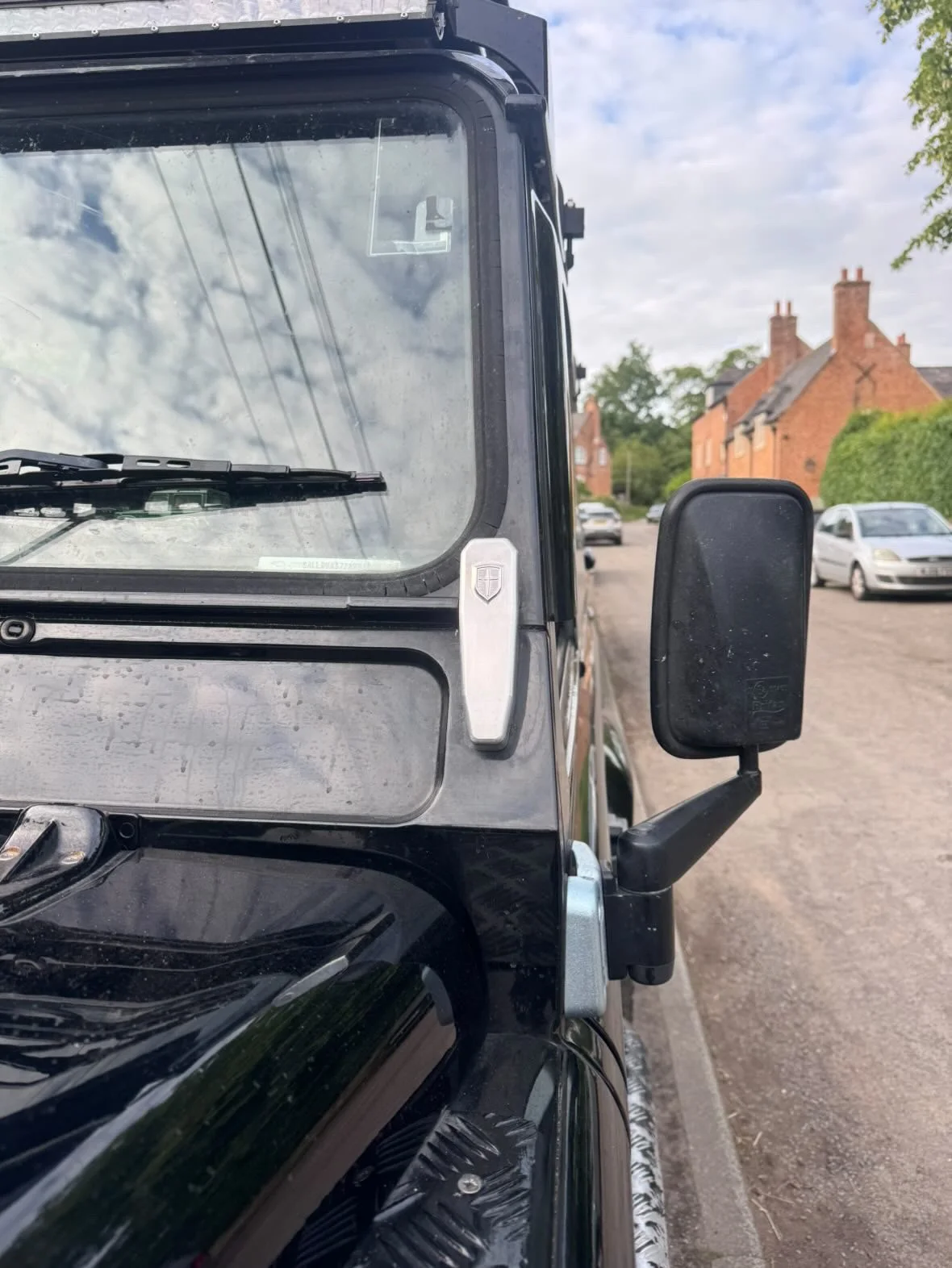 Billet Window Blocks Defender