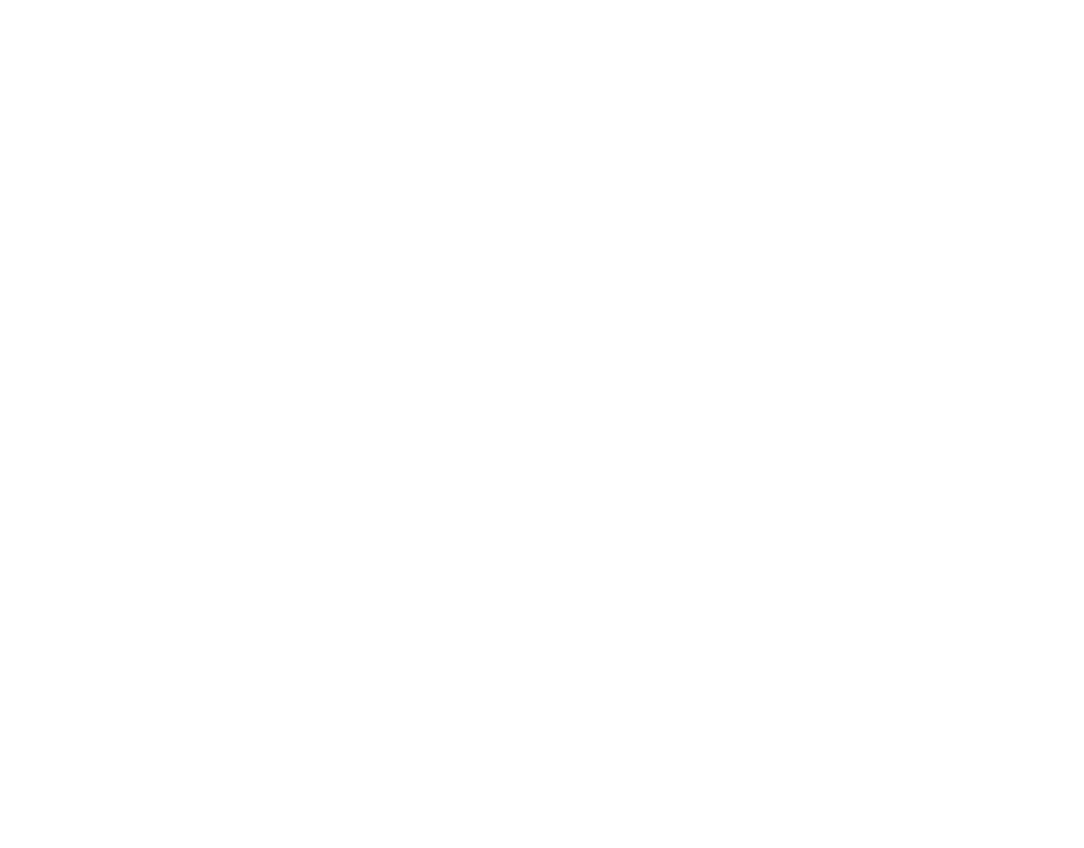 A white, stylized star with a smaller star outline around it on a black background.