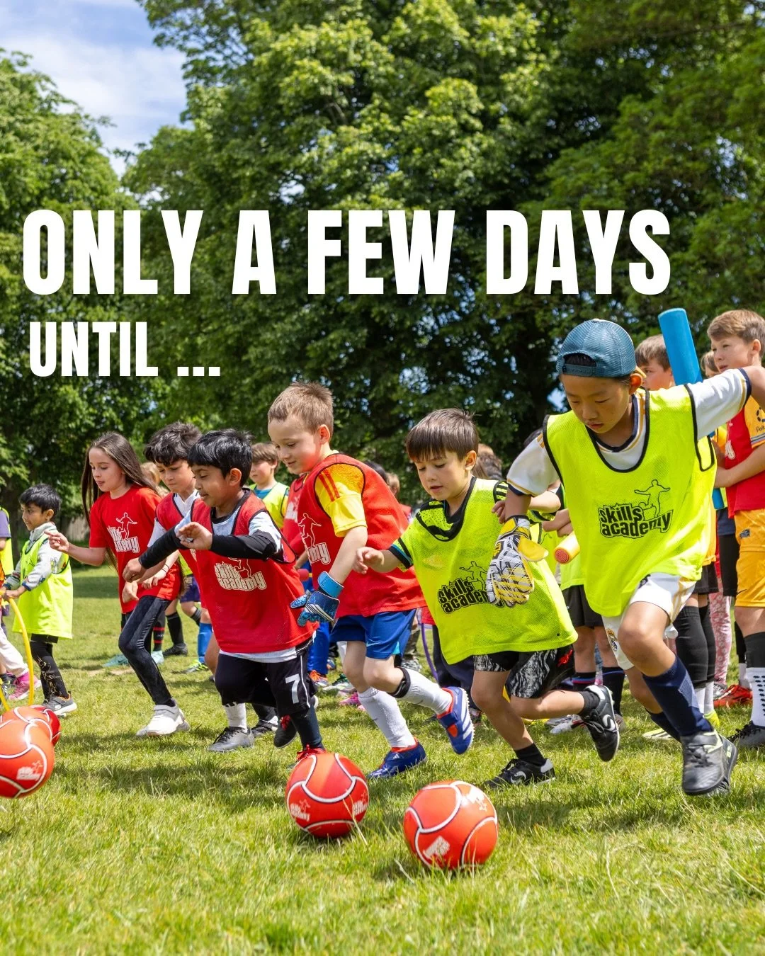 ⏰ Only days to go until our May Half Term Camps kick off at two fantastic venues in Orpington and Tonbridge 🥳 
Choose from:  ⚽ 4 days of football fun  🏅 4 days of multi-sports activities
We can&rsquo;t wait to welcome every child for four action-pa