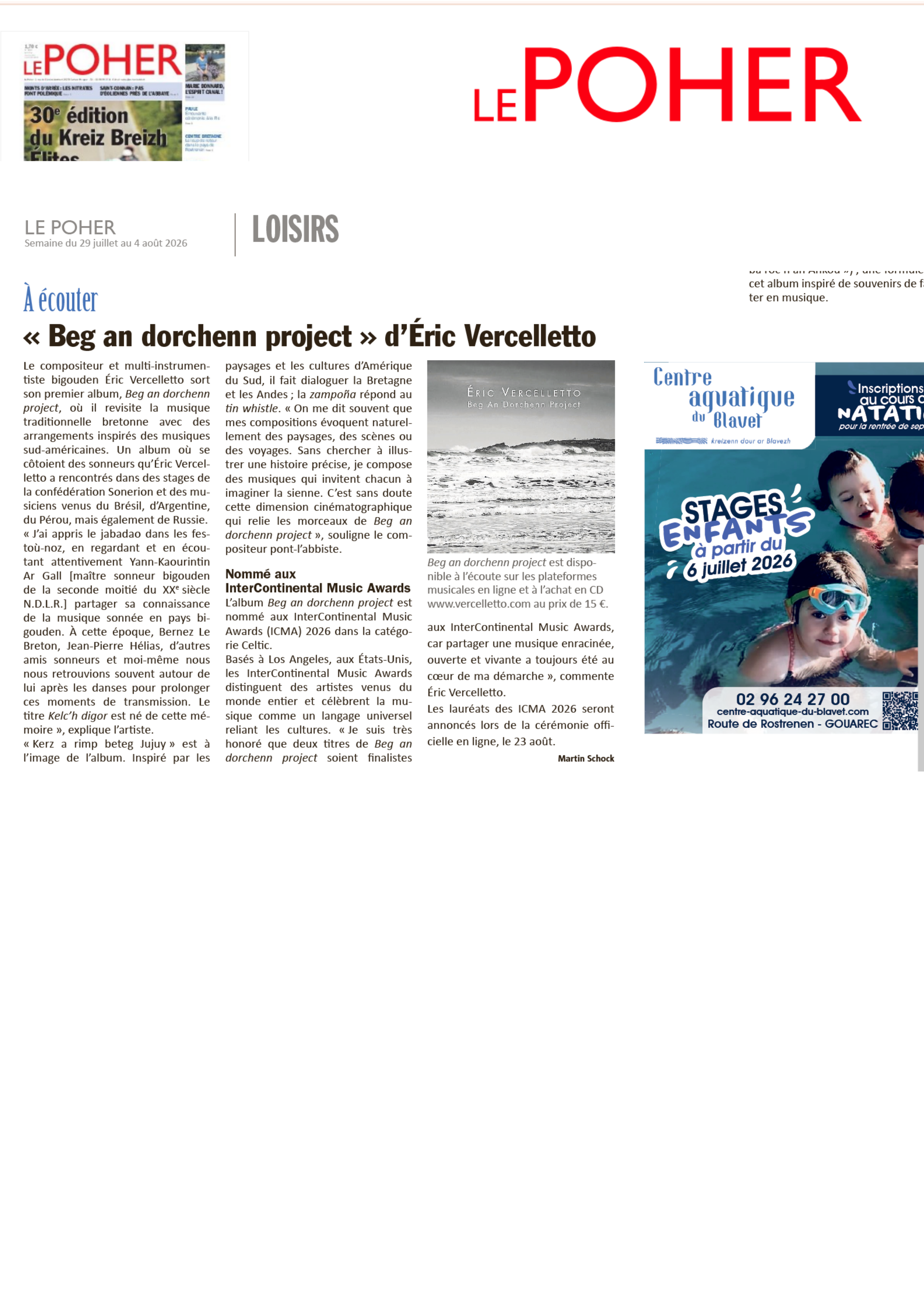 Beg An Dorchenn Project dans Le Poher