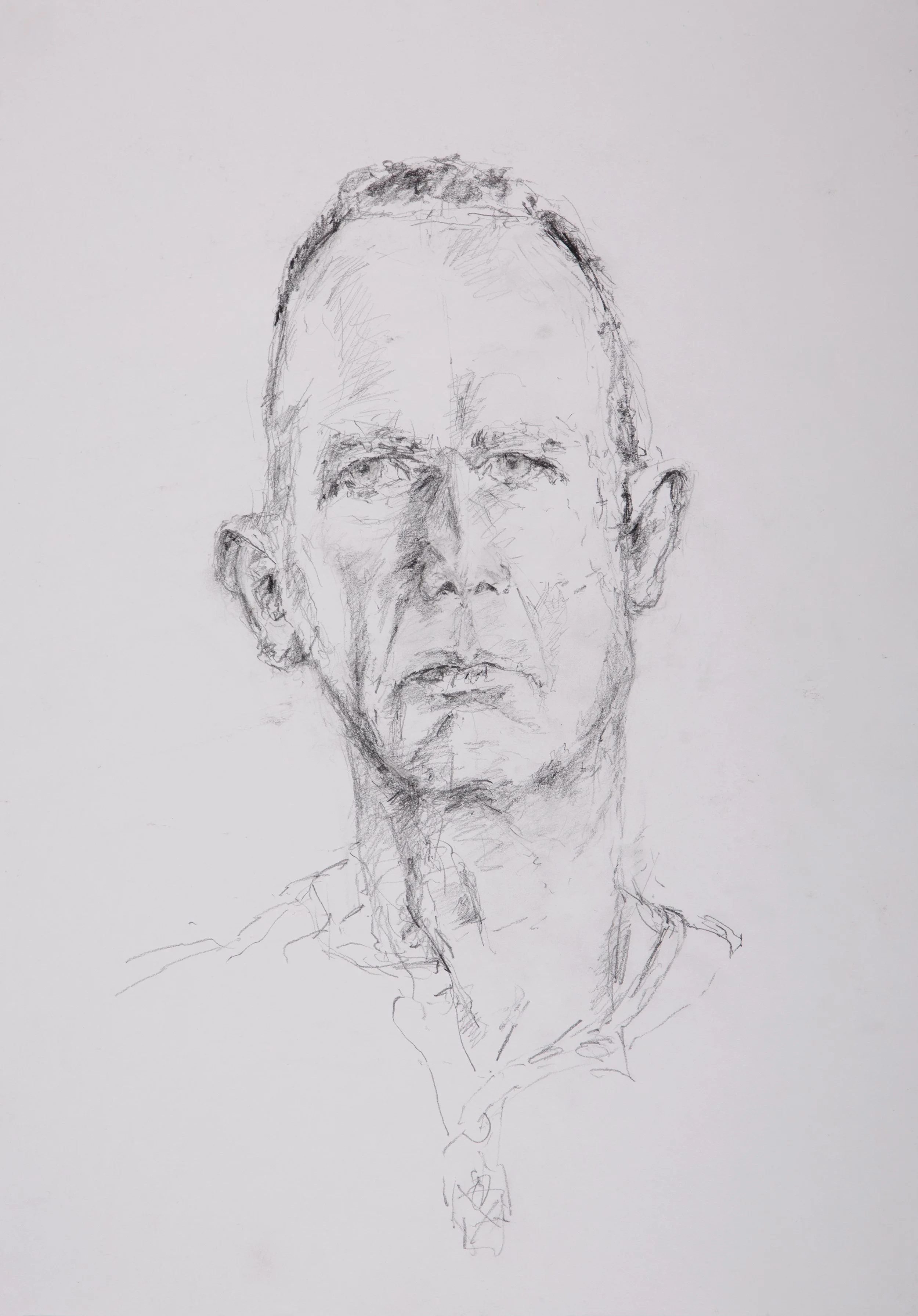 L. 2023, Bleistift, Papier, 60 x 40 cm