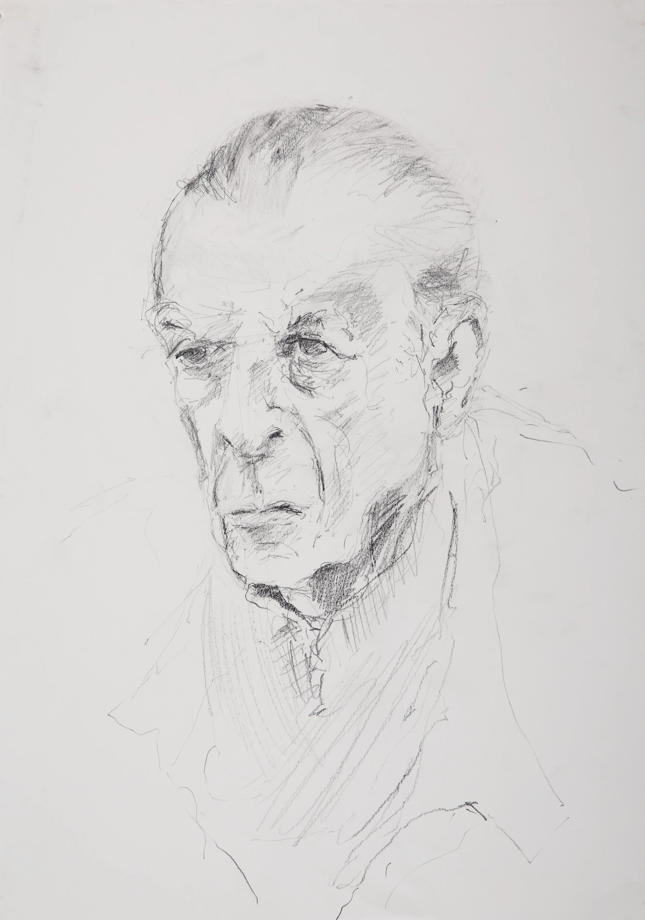 Bernd 2024,  Bleistift, Papier, ca 60 x 40 cm