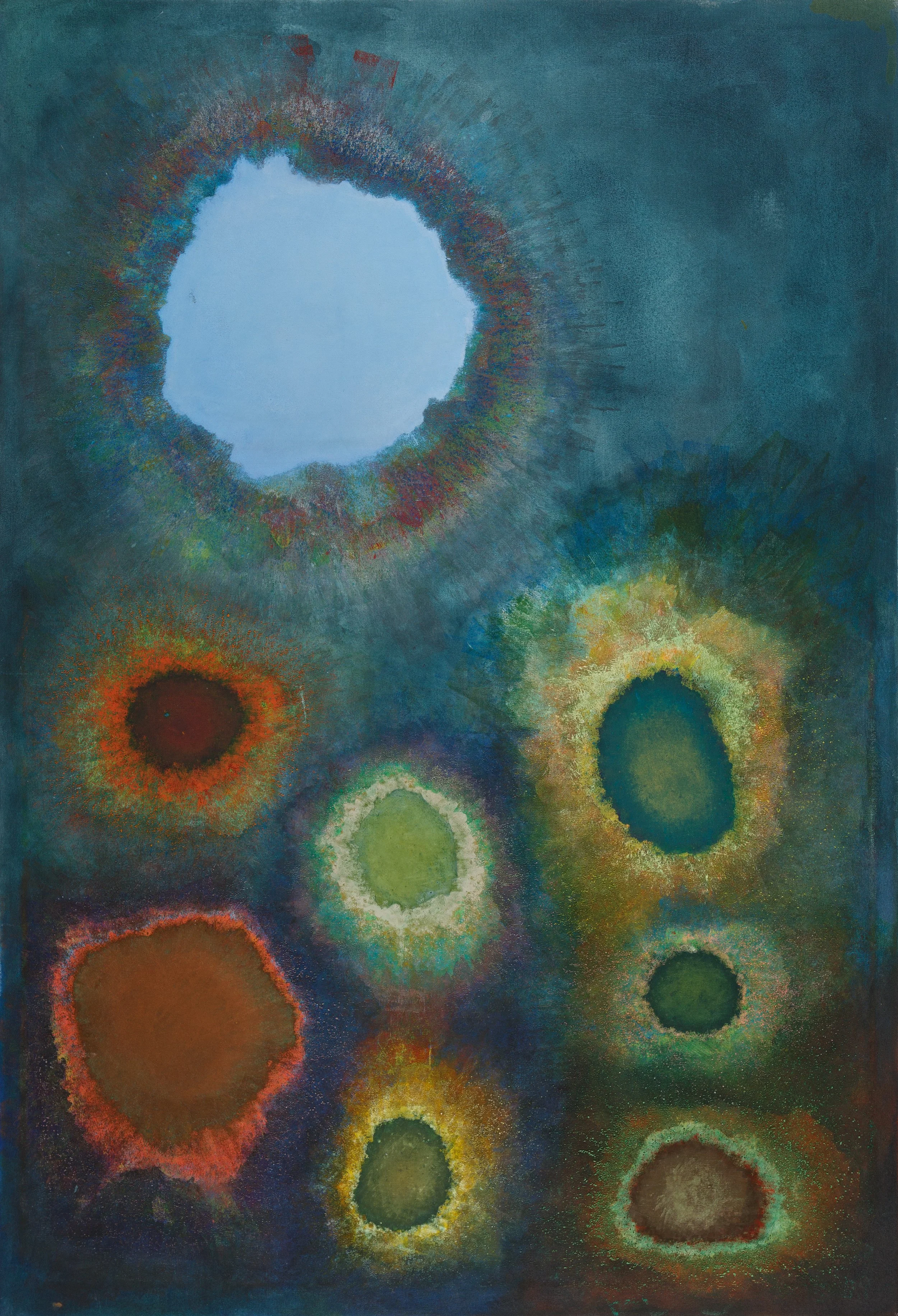 Kein Titel 2024, Acryl, Leinwand auf Keilrahmen, 160 x 110 cm