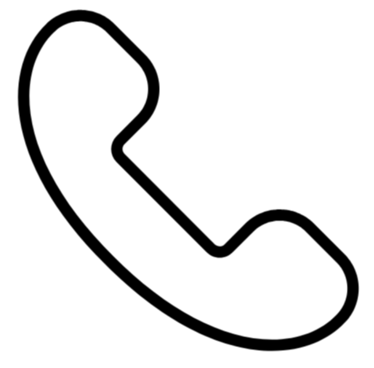 Icon of a classic landline telephone receiver.