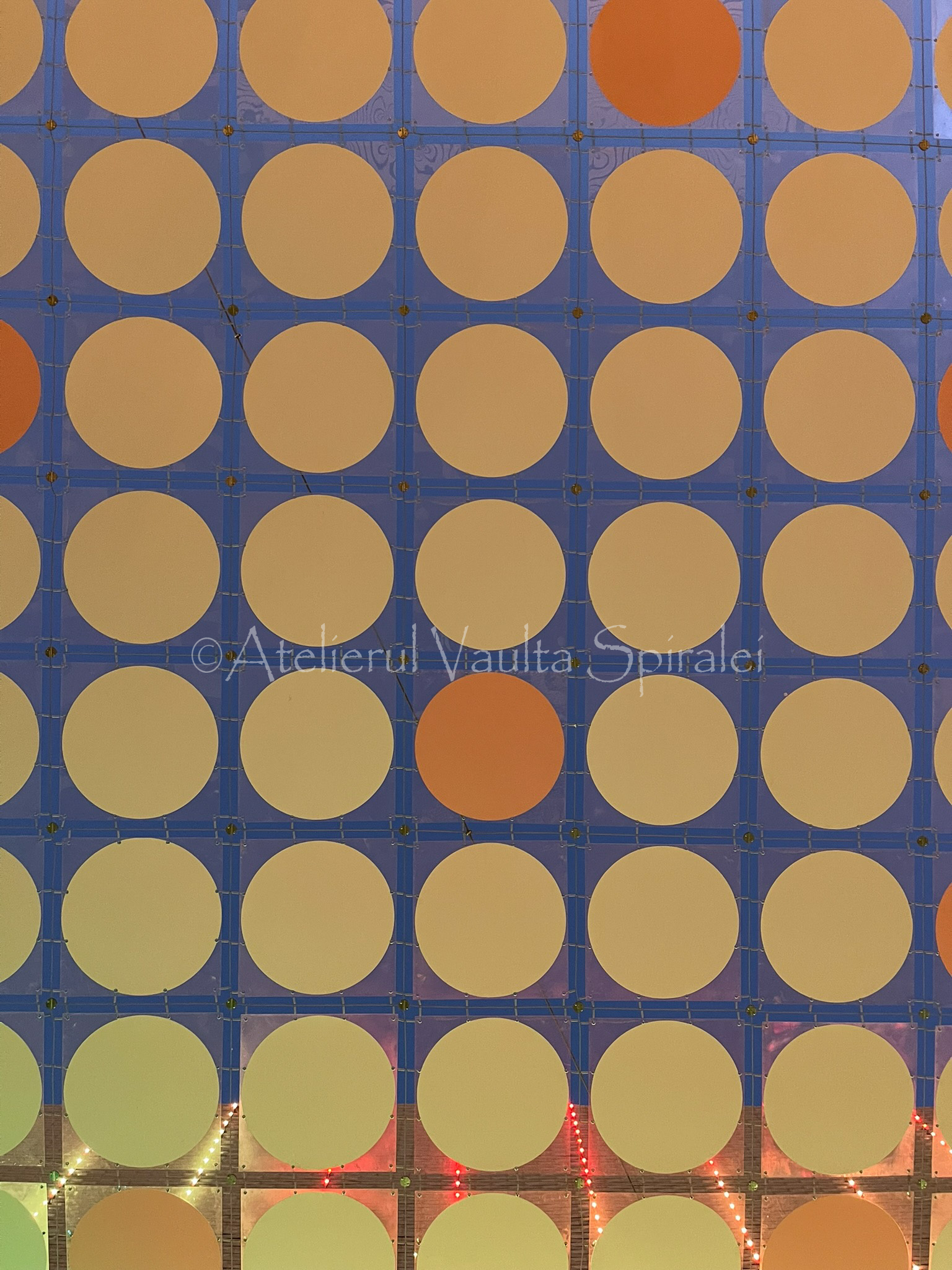 Modular Circles — Honey -  Pattern